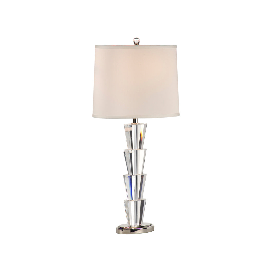 Crystal Fountain Lamp
