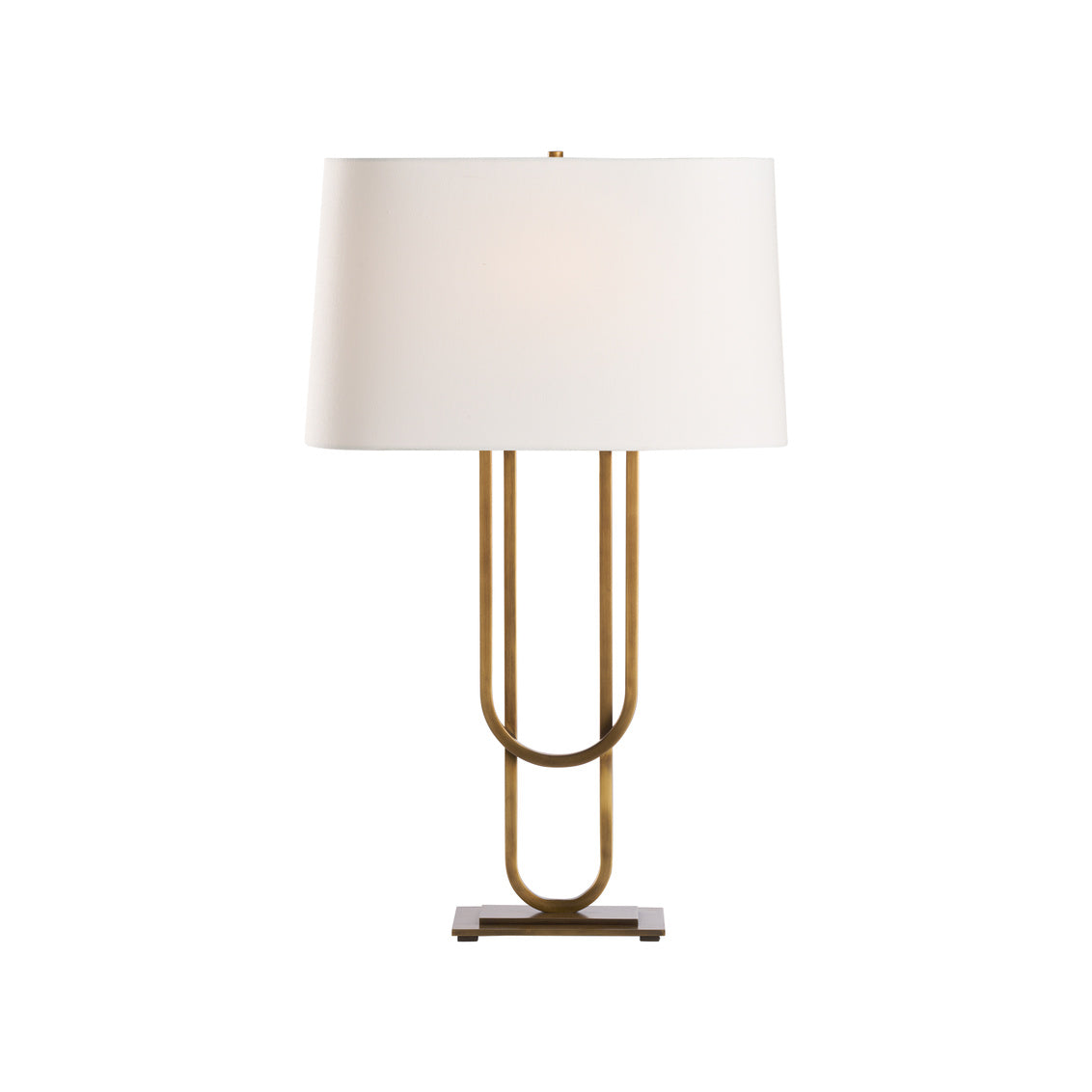 Odeon Table Lamp - Aged Brass in 29.5 / Metal - Chelsea House