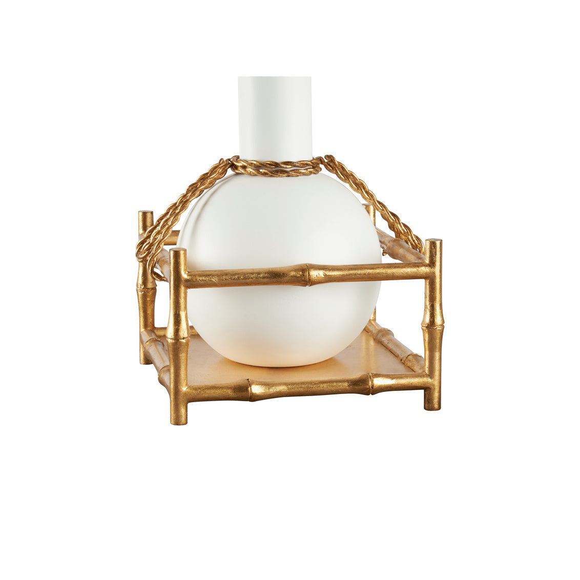 Tai Fu Table Lamp - White in 39 / Ceramic/Porcelain - Chelsea House