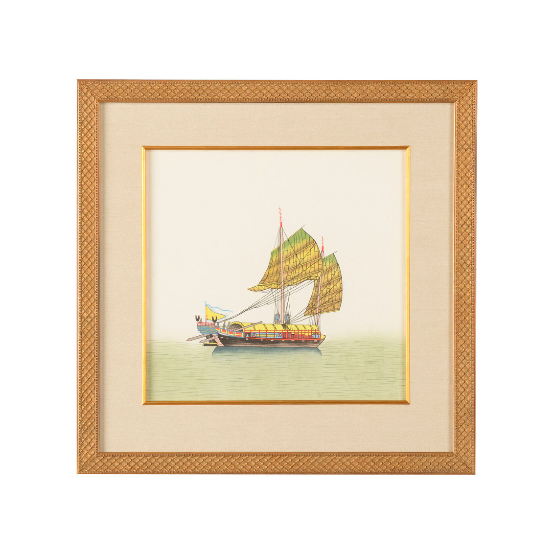 Chin. Junk Sail-Half in 21 / Silk - Chelsea House