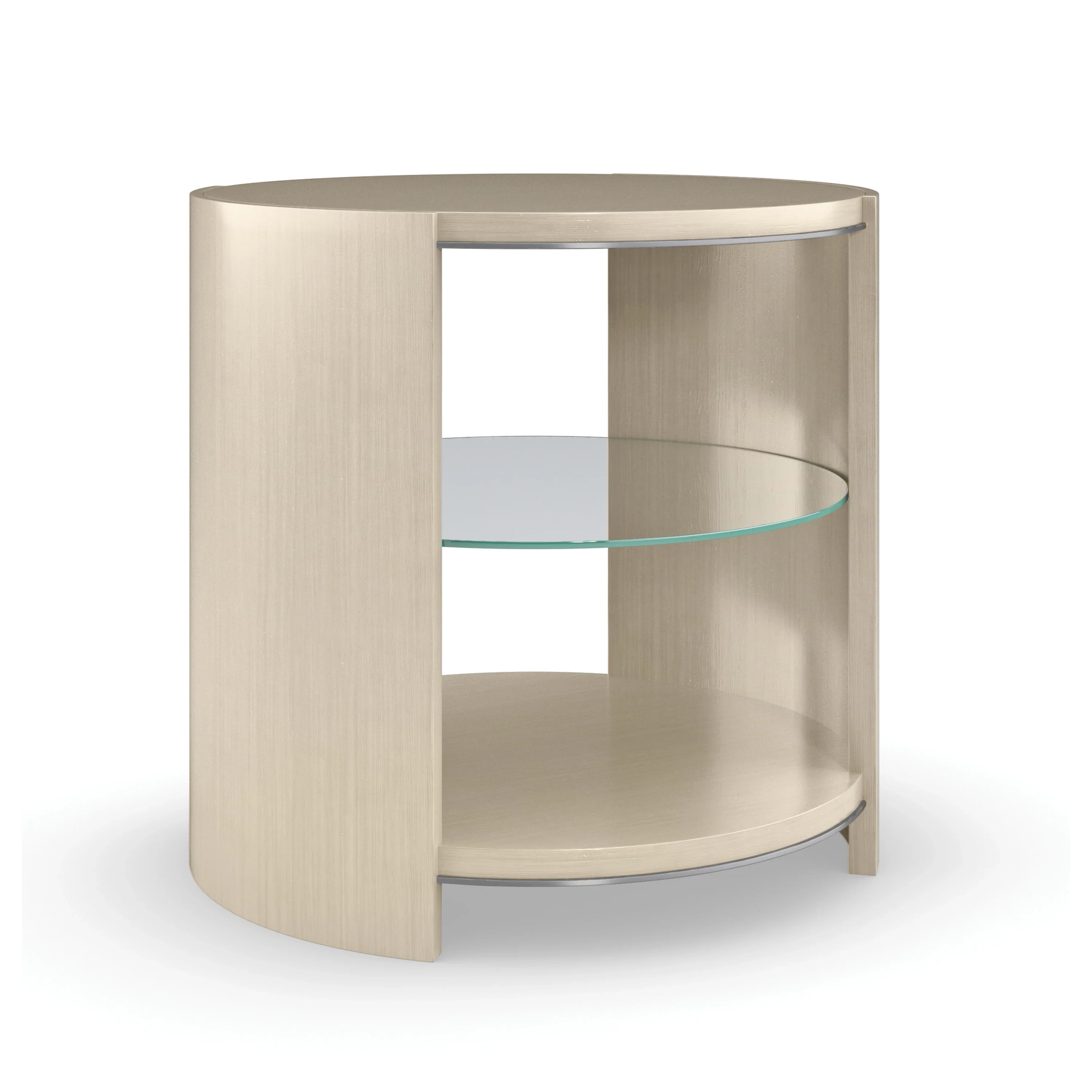 Da Vita Round End Table – Side & End Tables by Caracole | Sutter & Vale