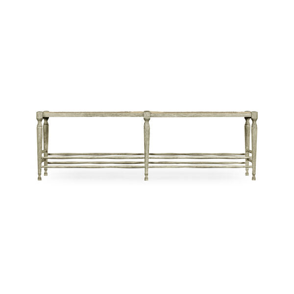 Bodiam Grey Oak Bench