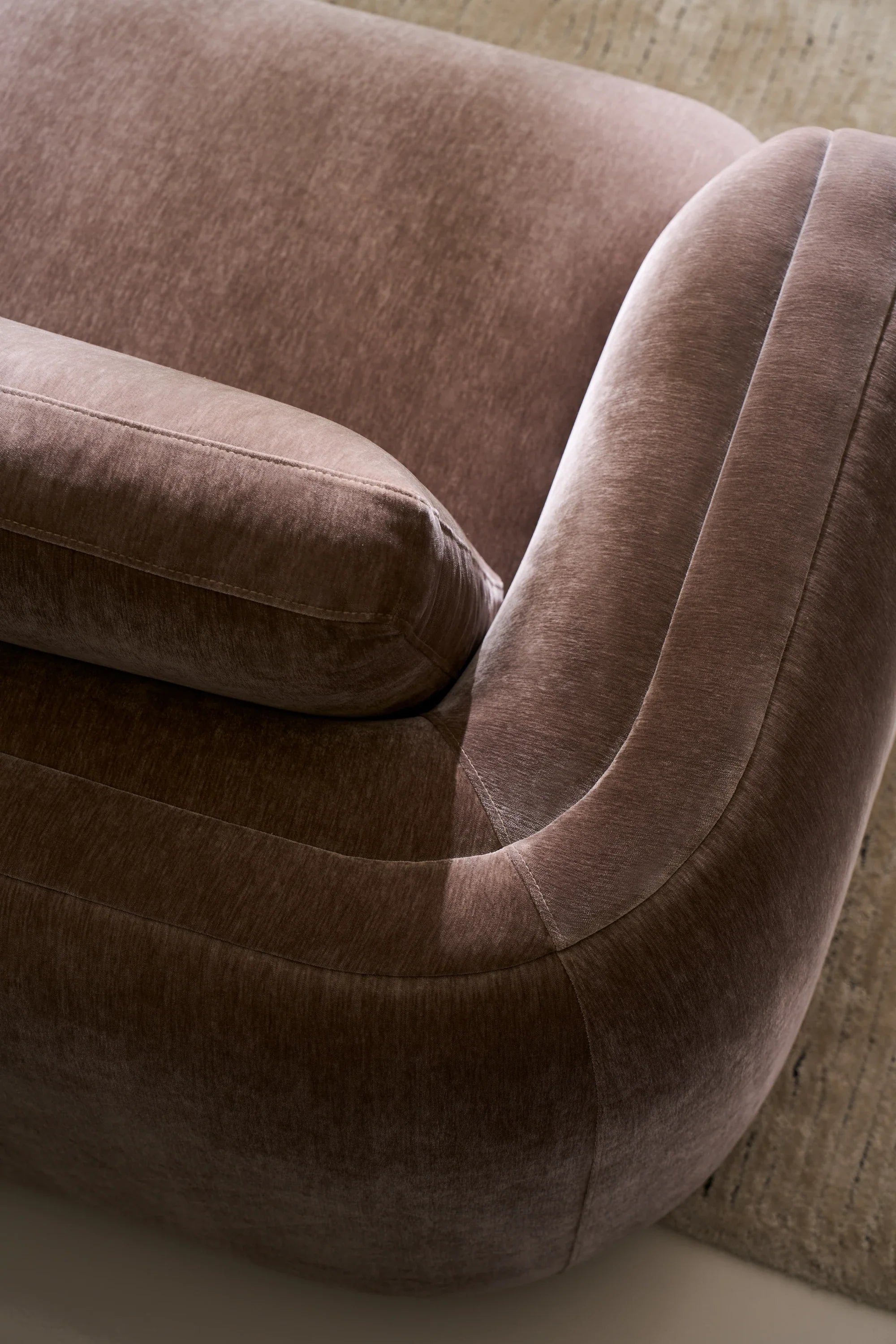 Overlap Right Chaise Sec Small Dk Taupe – Sectionals by Caracole | Sutter & Vale