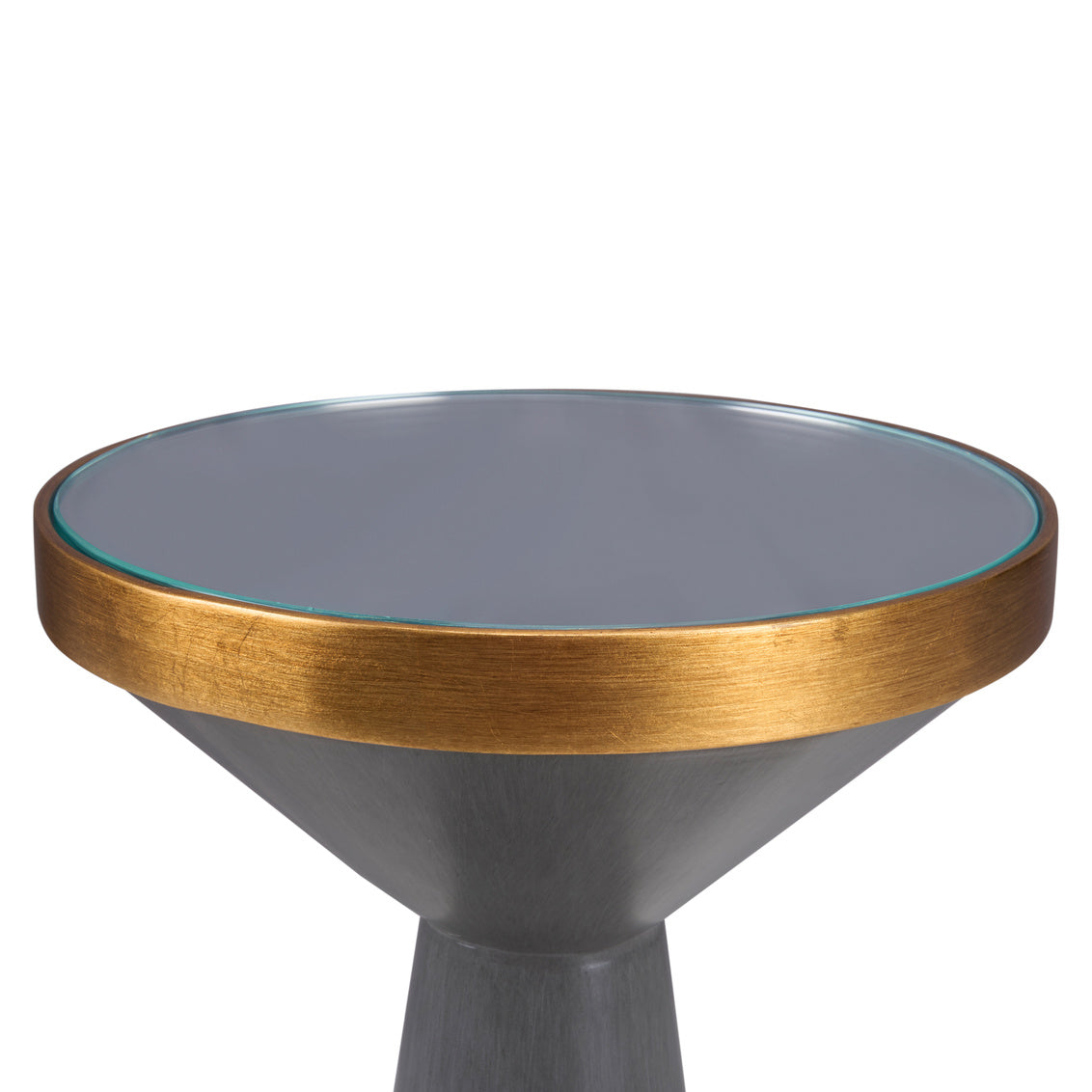 N. Y. Drinks Table - Gray in 23 / Wood - Chelsea House