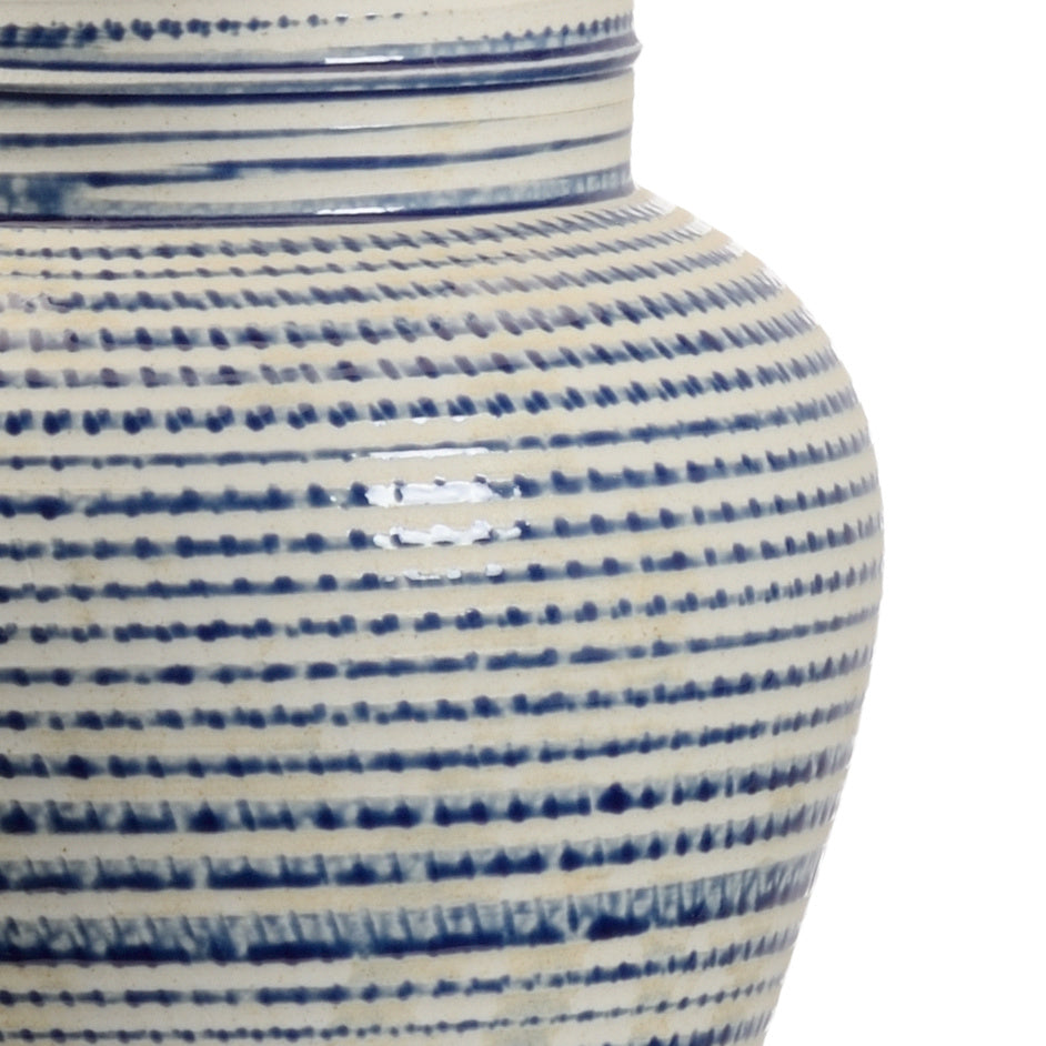 Beehive Urn Lamp in 32.5 / Ceramic/Porcelain - Chelsea House