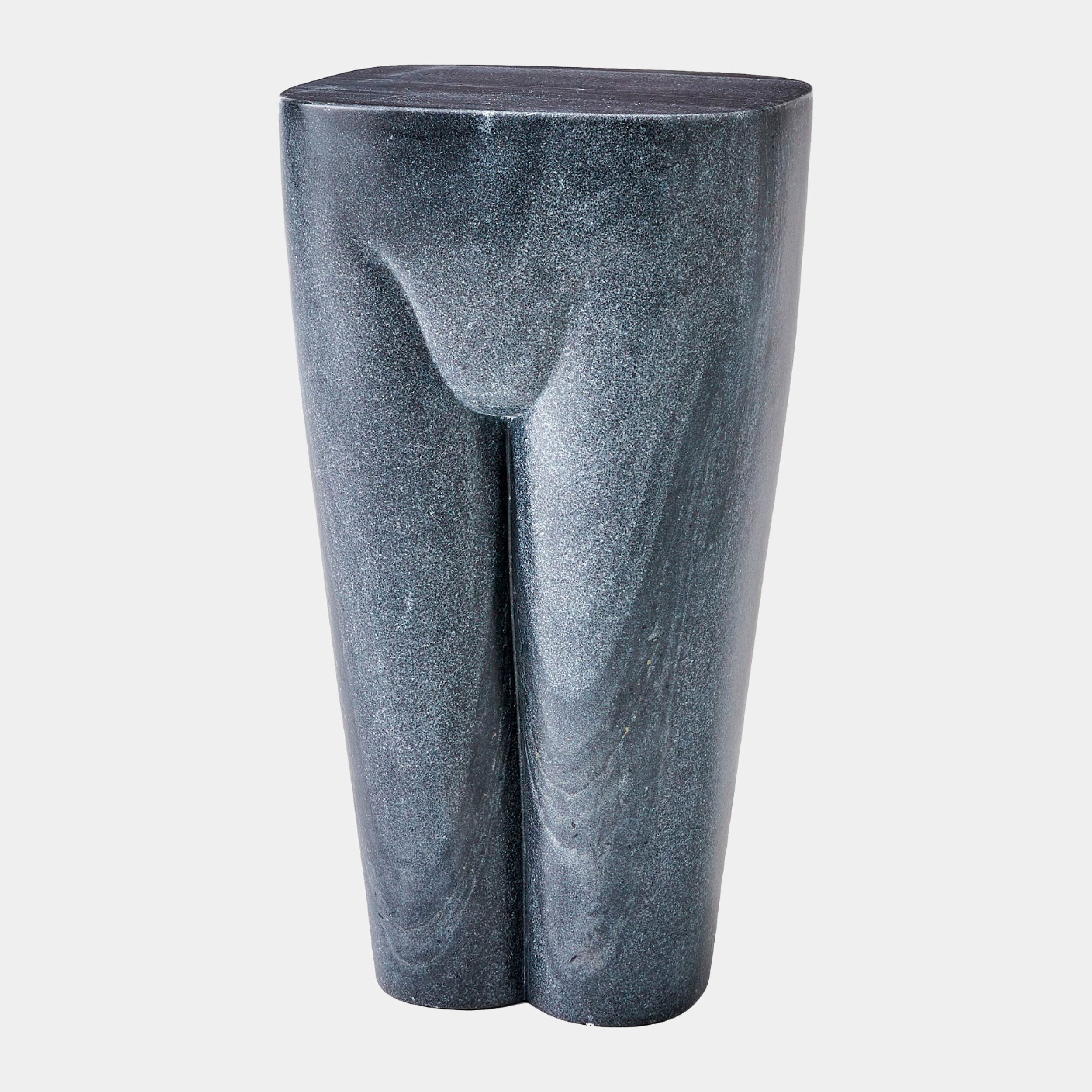 Femme Stool-Black Marble
