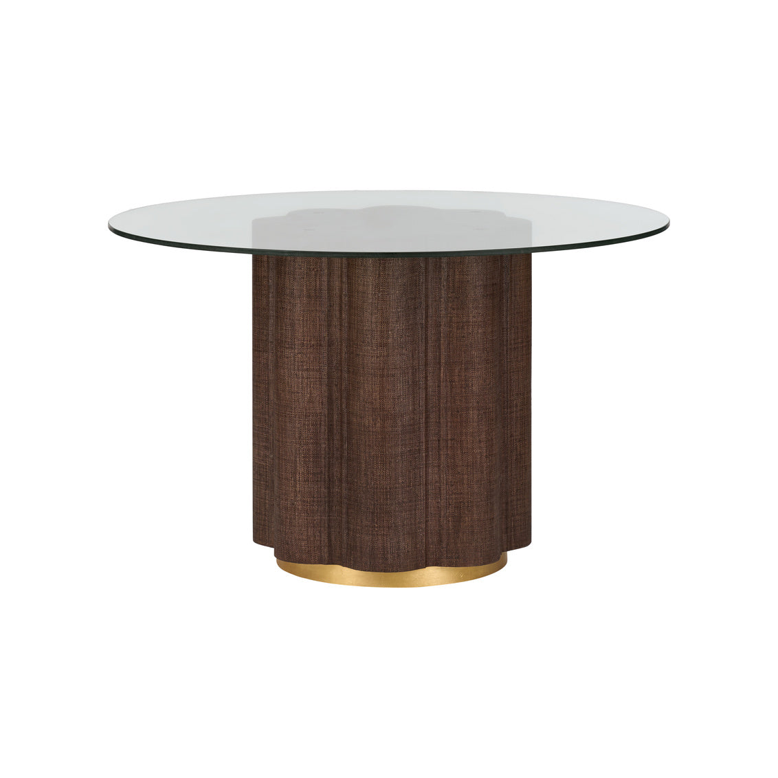 Ruffle Round Center Table