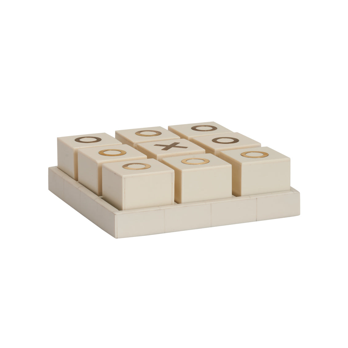 Tic Tac Toe in 2.5 / Bone - Chelsea House