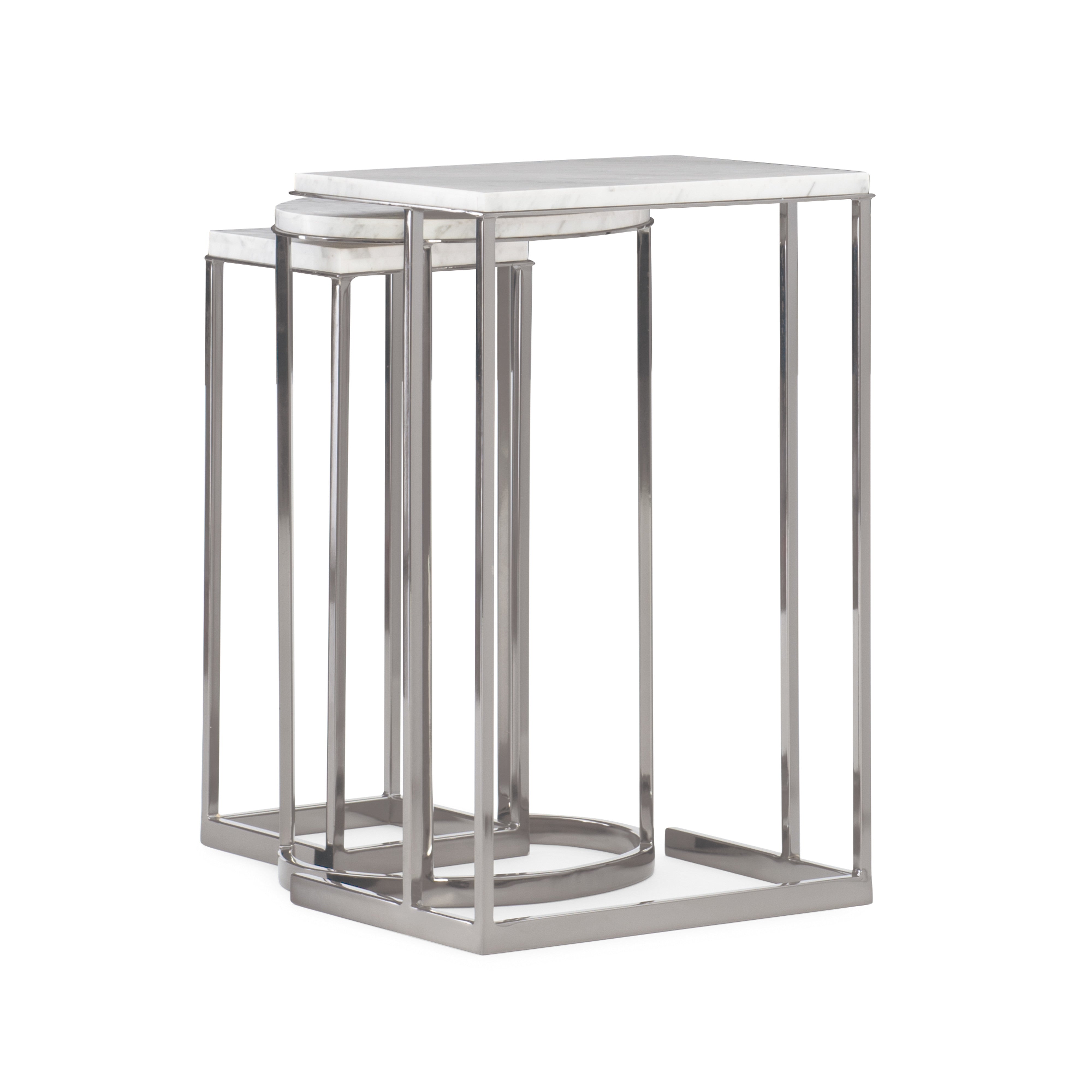 Exposition Nesting End Tables – Side & End Tables by Caracole | Sutter & Vale