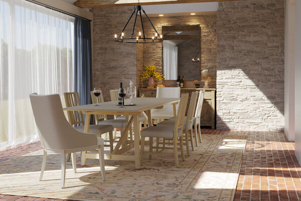 Sidereal French Laundry Dining Table 125"