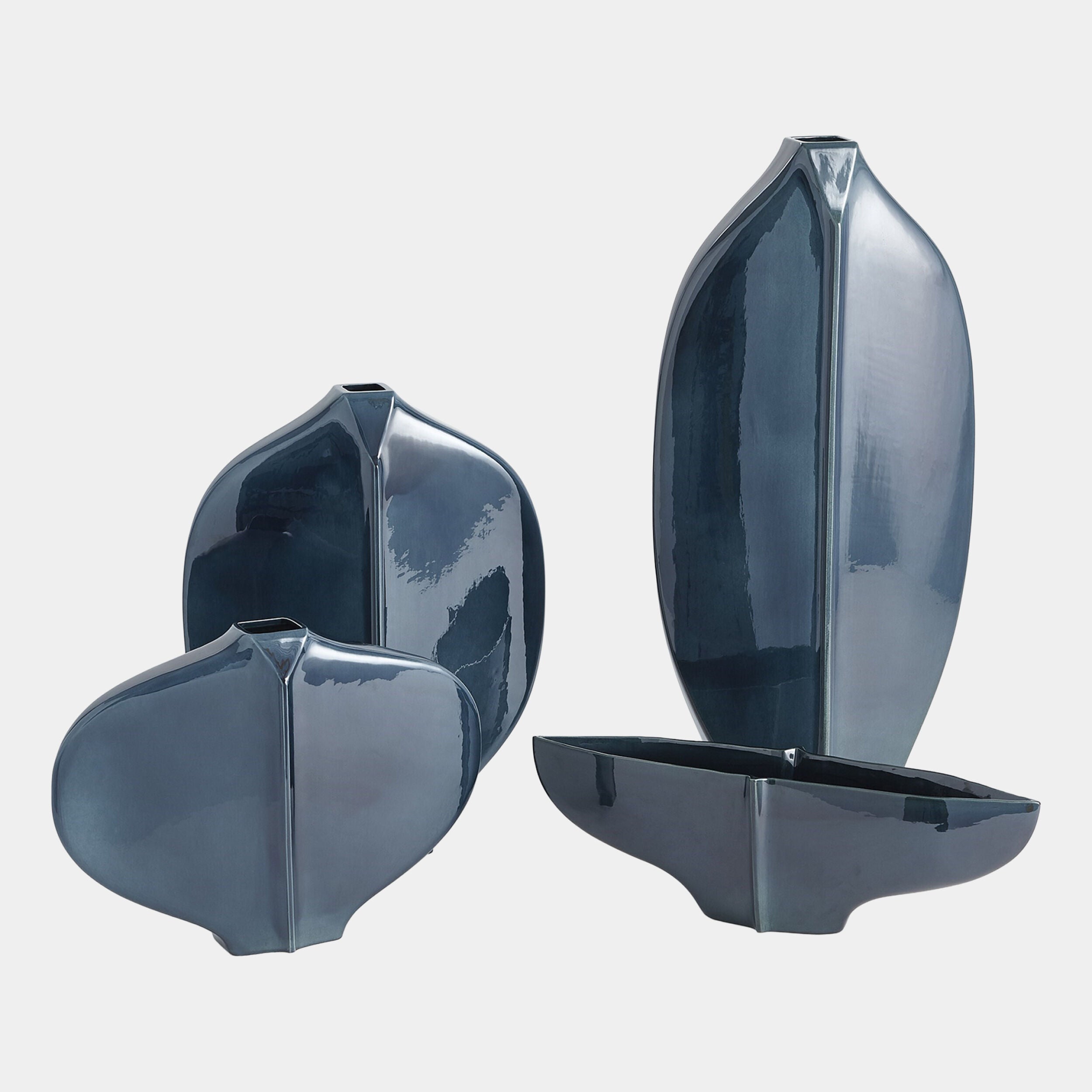 Center Ridge Bowl-Blue