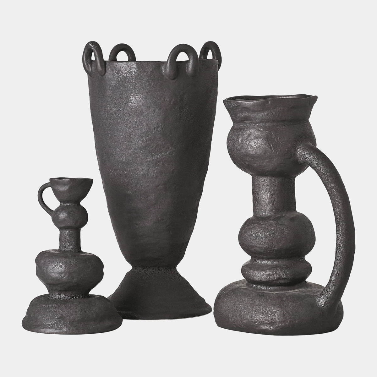 Victoire Vase-Black