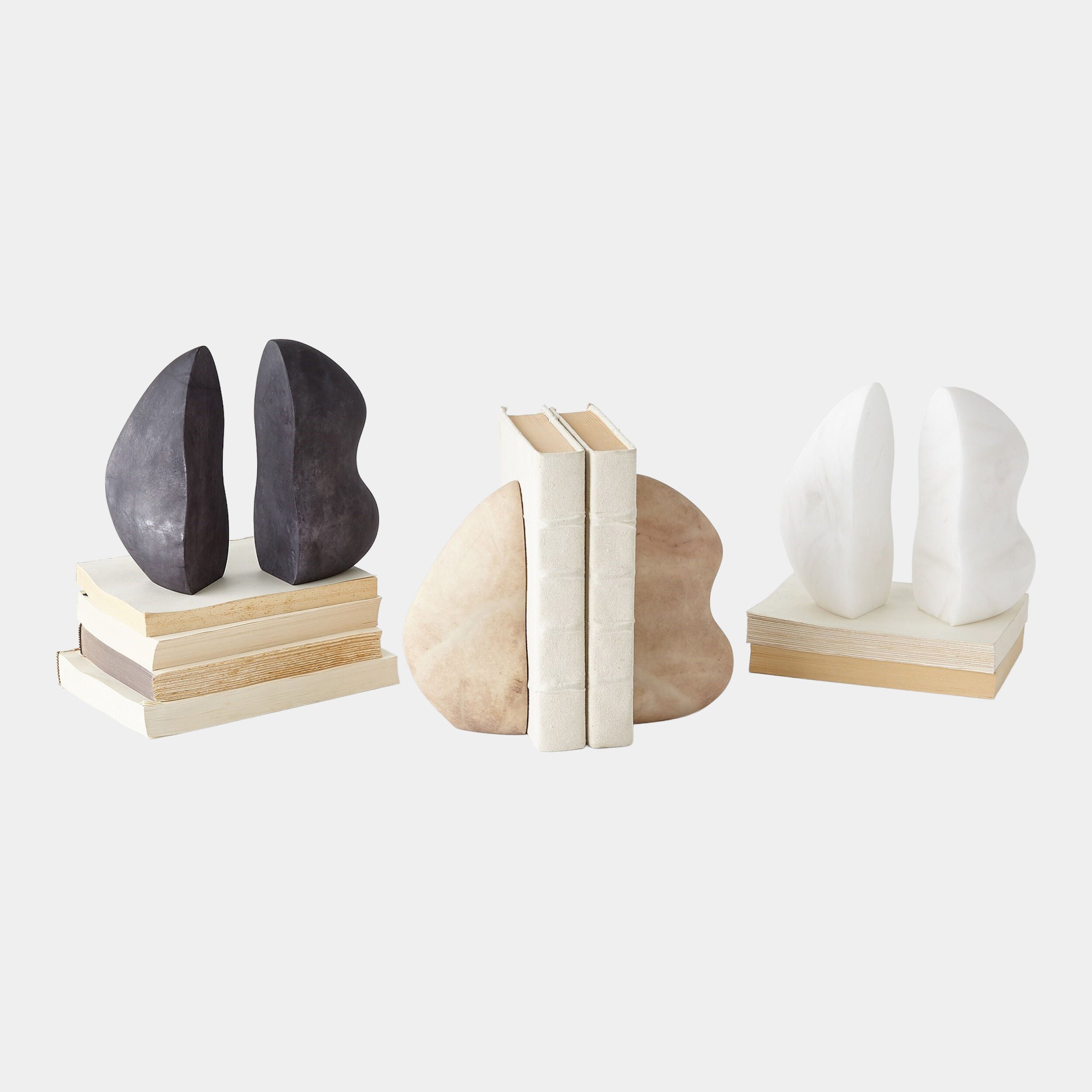 Amorph Bookends-Gray