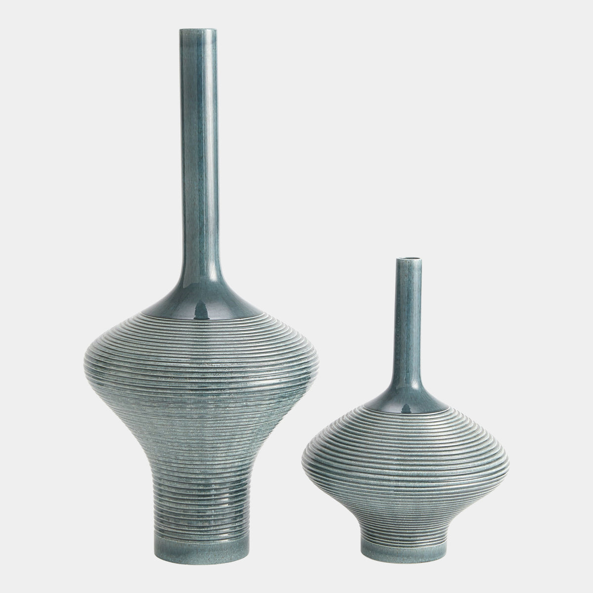 Hatori Ridged Bottle-Azure-Sm