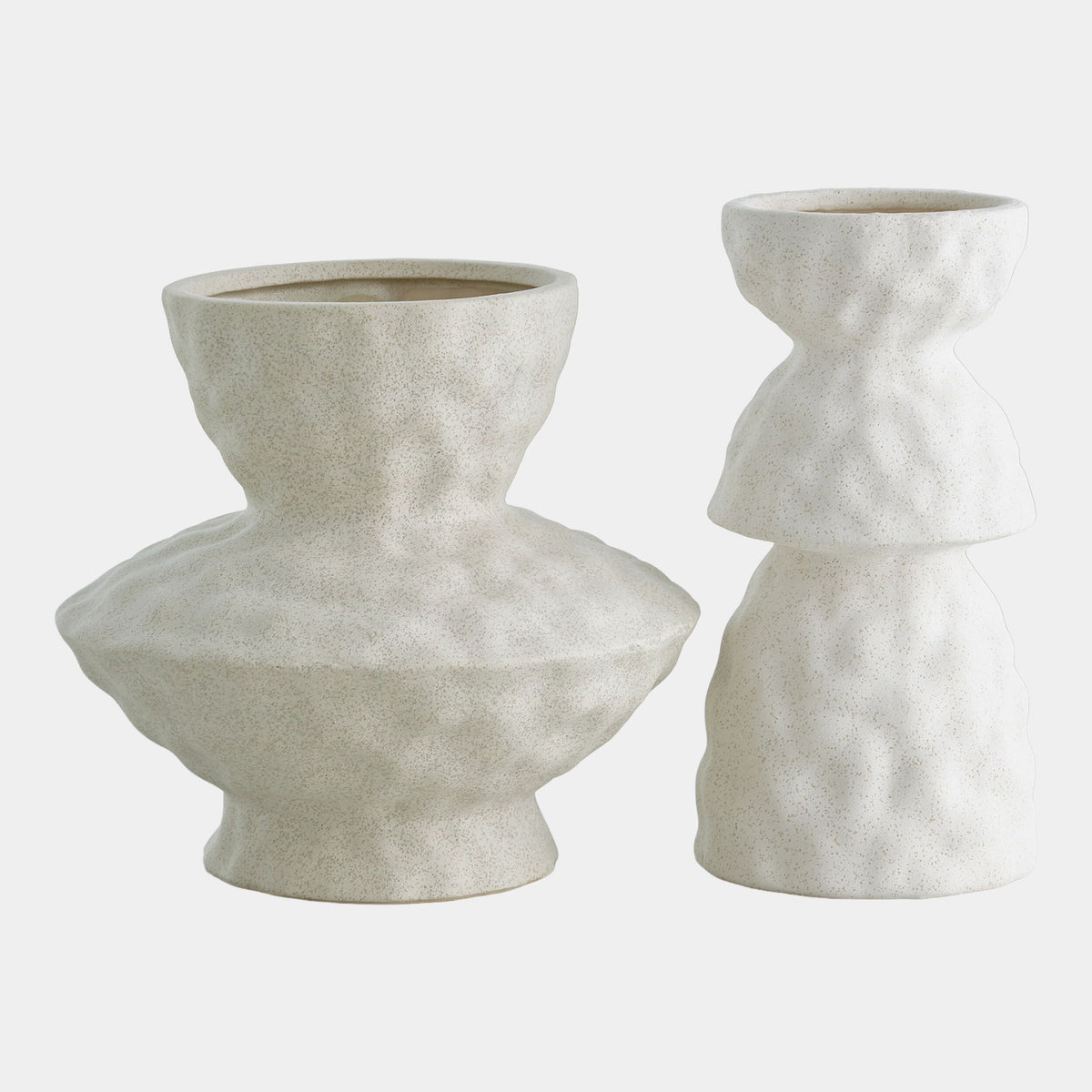 Etienne Vase-Volcanic White