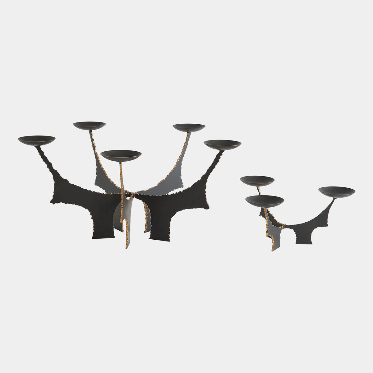 Brutalist C/H Holds 5 Candles-Bronze