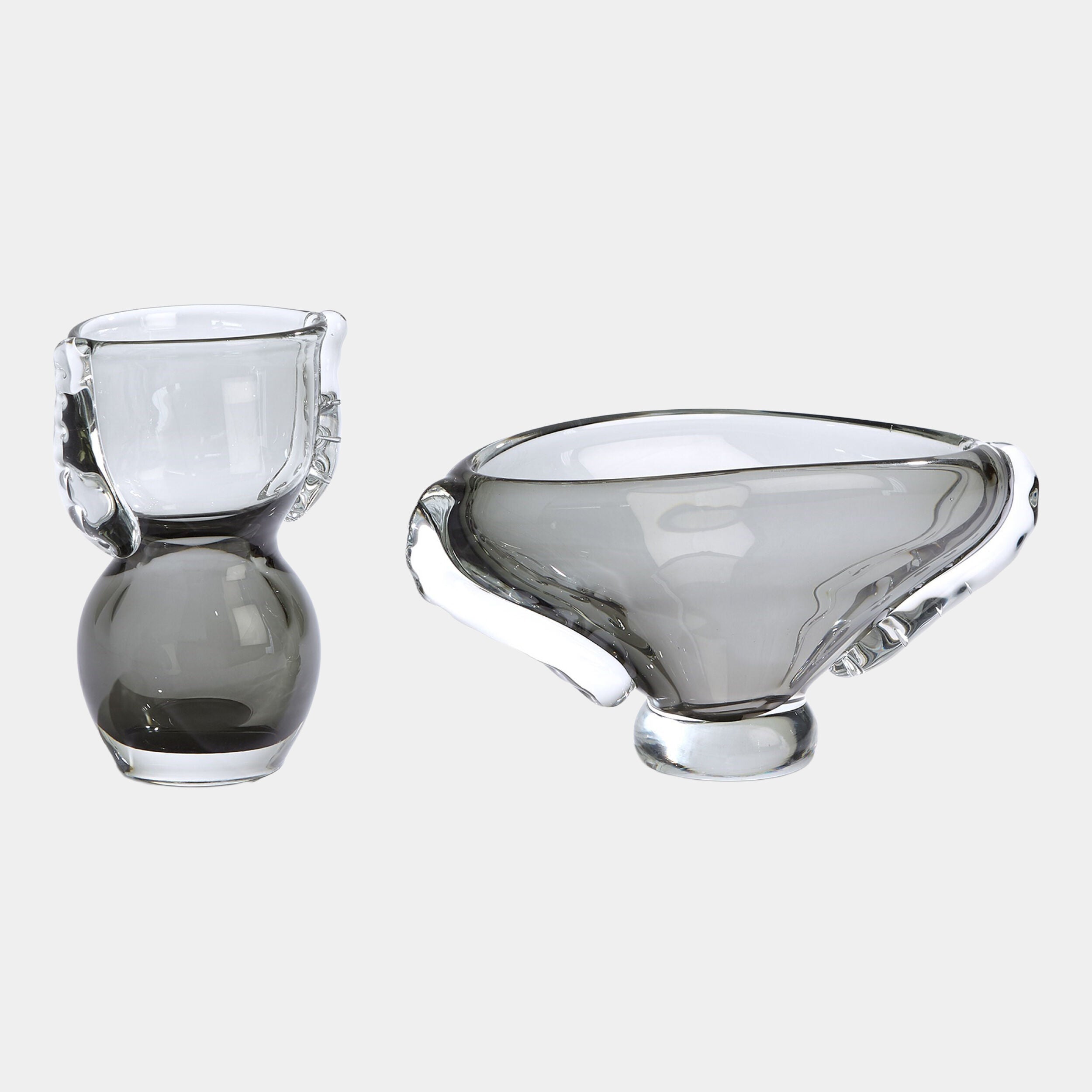 Winged Bowl-Gray