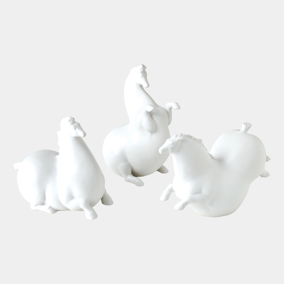 Libertino Horse-Matte White