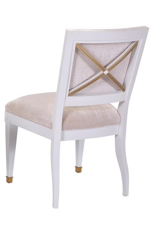 Trouvais Dining Side Chair with Upholstered Back