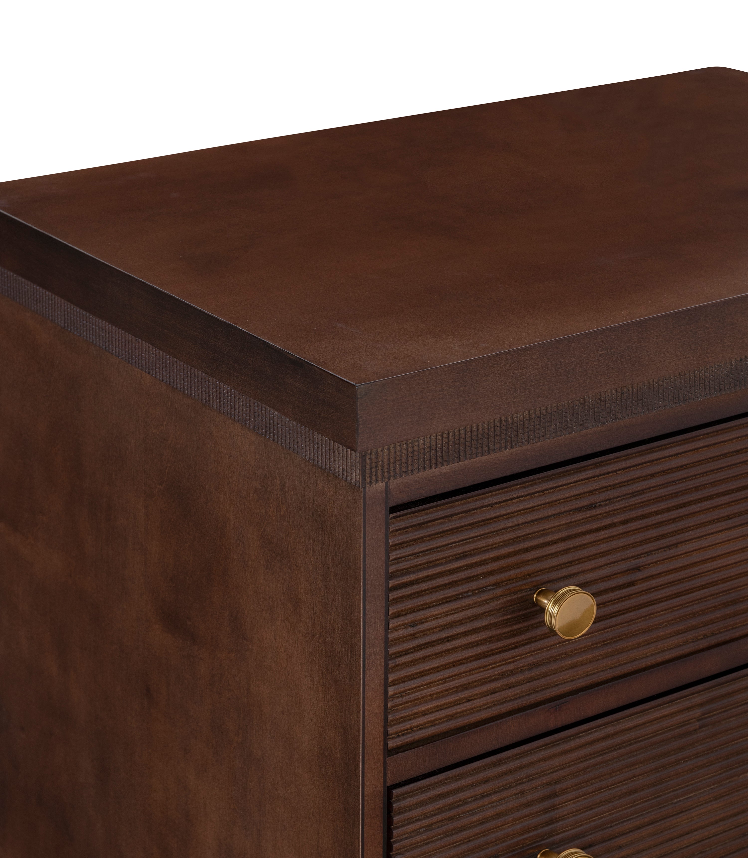 St. Claire Nightstand in Maple Veneers, Maple Solids - Hickory Chair