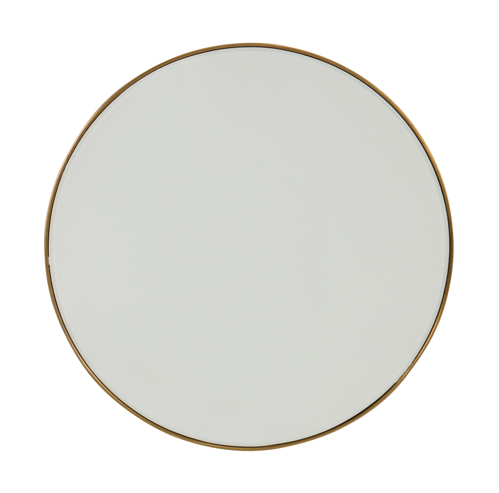 Yvette Spot Table in Glass, Brass - Hickory Chair