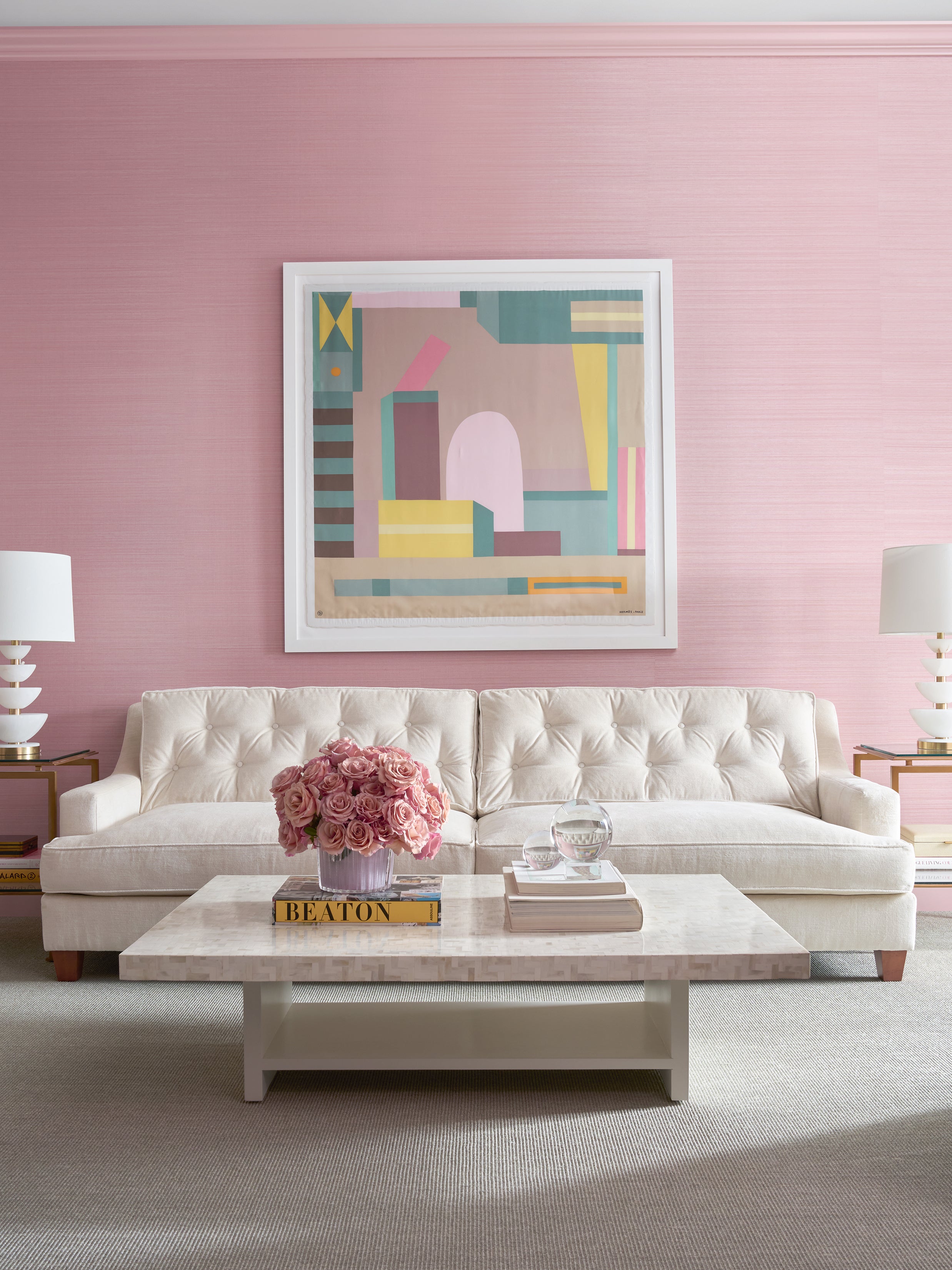 MONTPELIER SIDE TABLE WITH GLASS TOP/SHELF in Metal, Glass - Hickory Chair