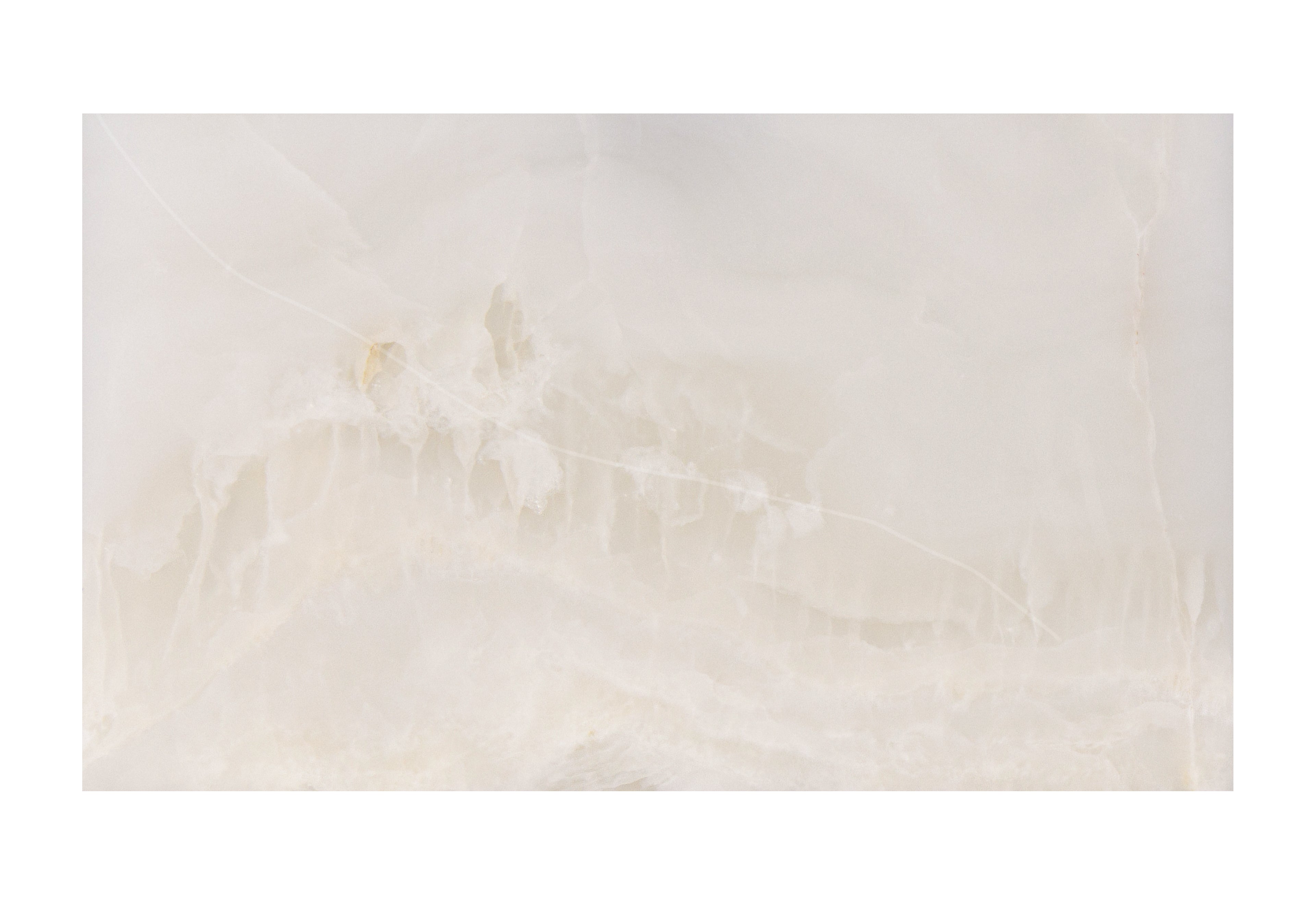 FYN SIDE TABLE WITH STONE TOP in Stone, Metal - Hickory Chair