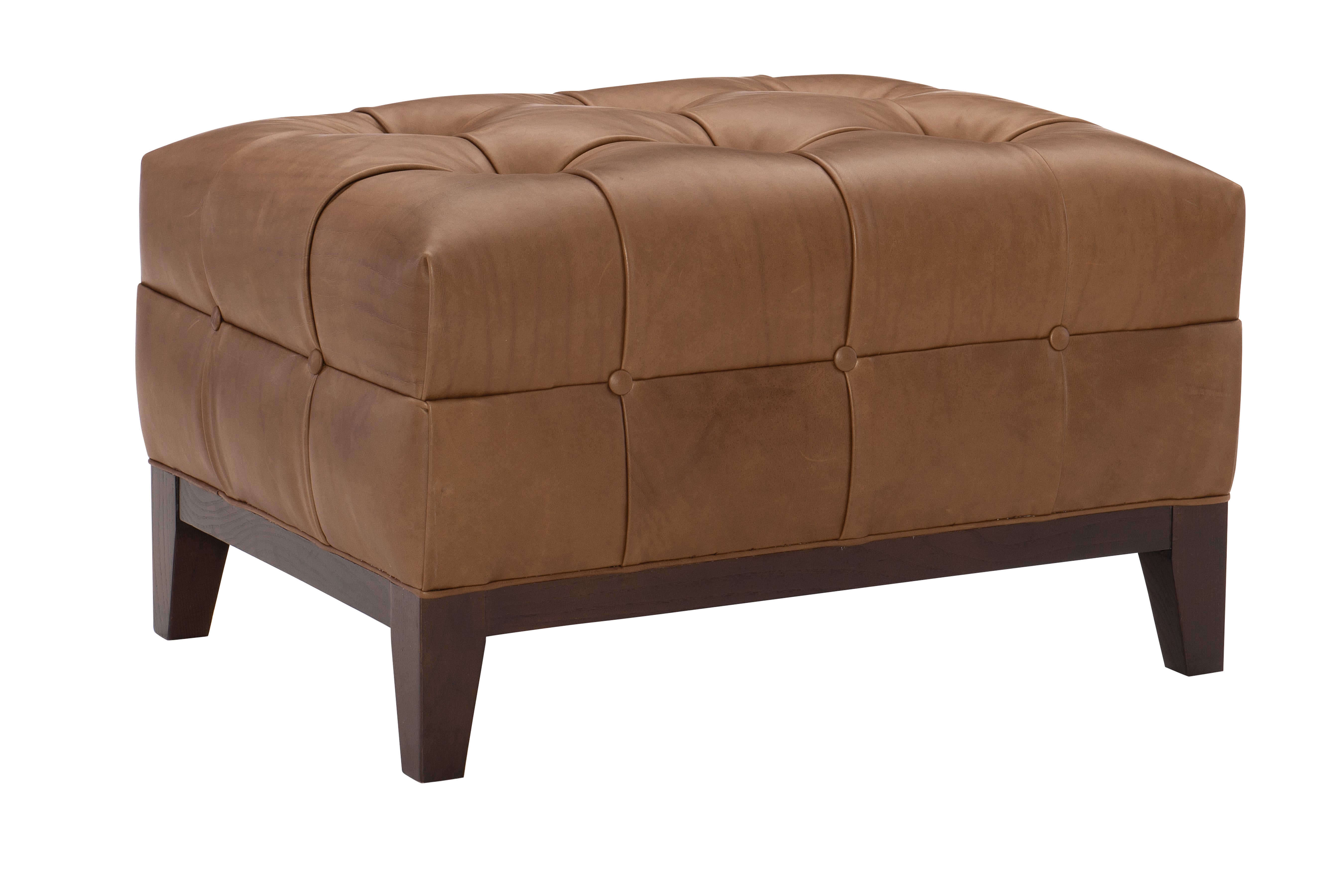 TIM COCKTAIL OTTOMAN M2M in Ash Solids - Hickory Chair
