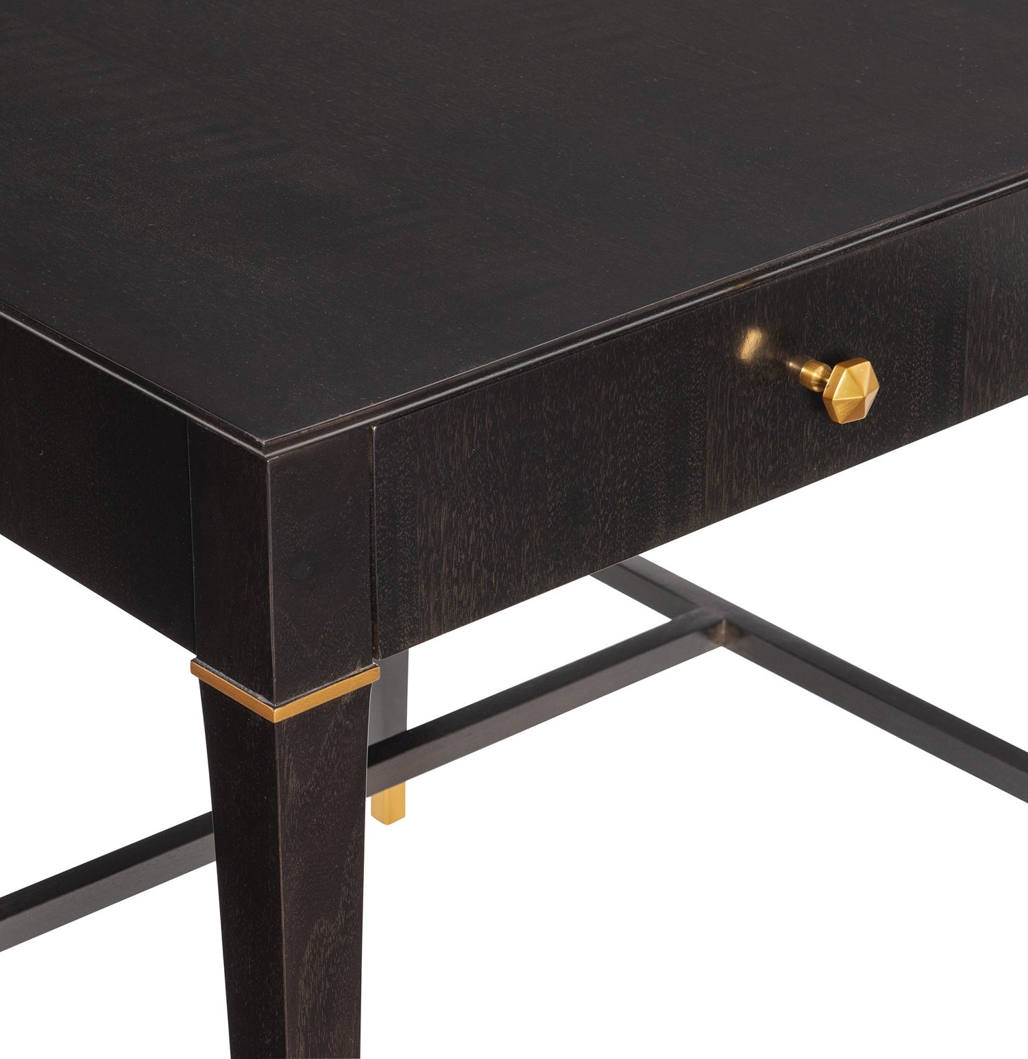 BILL SIDE TABLE in American Walnut Veneers, American Walnut - Hickory Chair