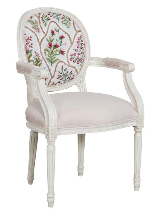 Louis XVI Dining Arm Chair