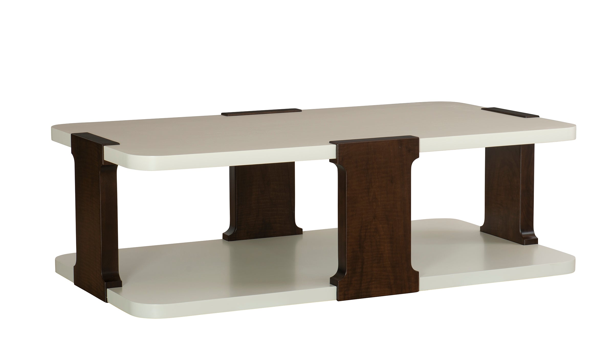 ZITELLI RECT. COCKTAIL TABLE in American Walnut Veneers, American Walnut - Hickory Chair