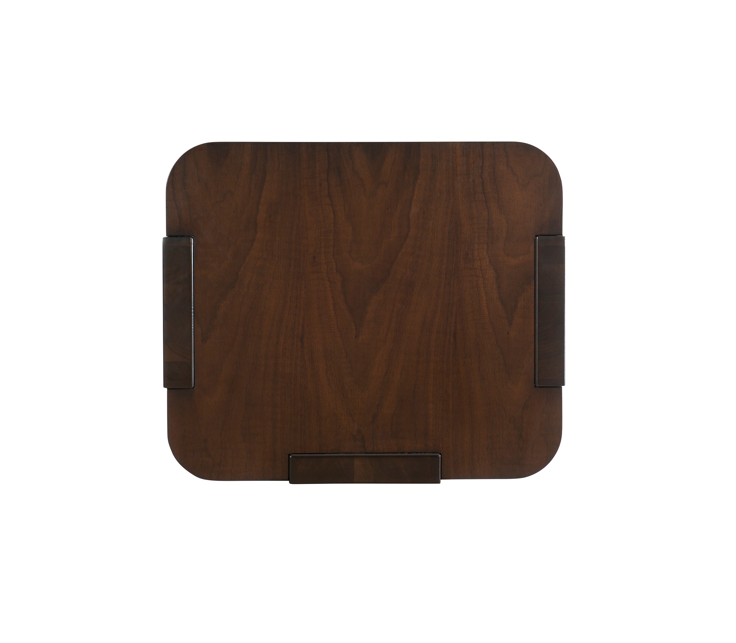 ZITELLI SIDE TABLE in American Walnut Veneers, American Walnut - Hickory Chair