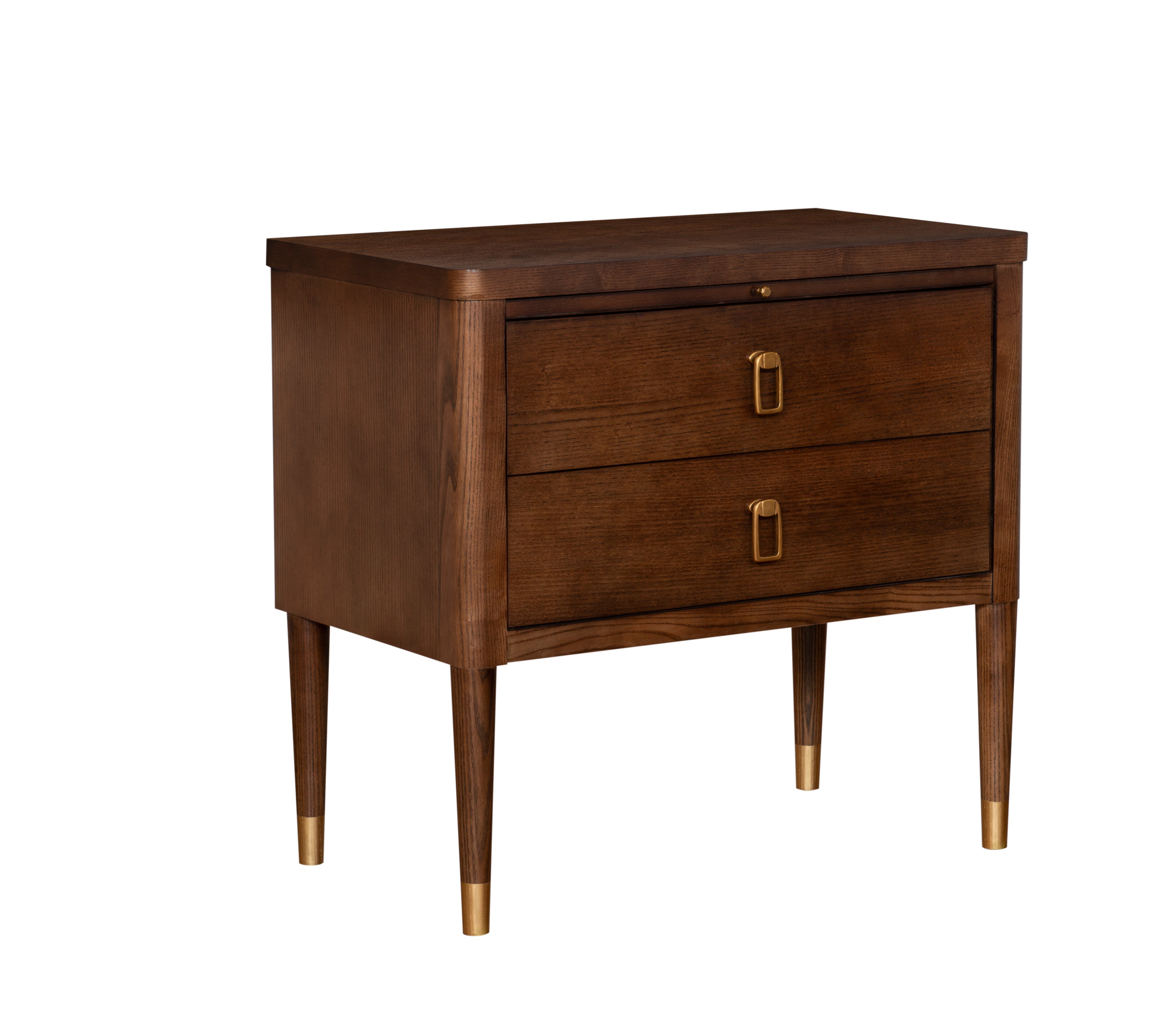 SYDNEY NIGHTSTAND / SIDE TABLE in Ash Veneers, Ash Solids - Hickory Chair