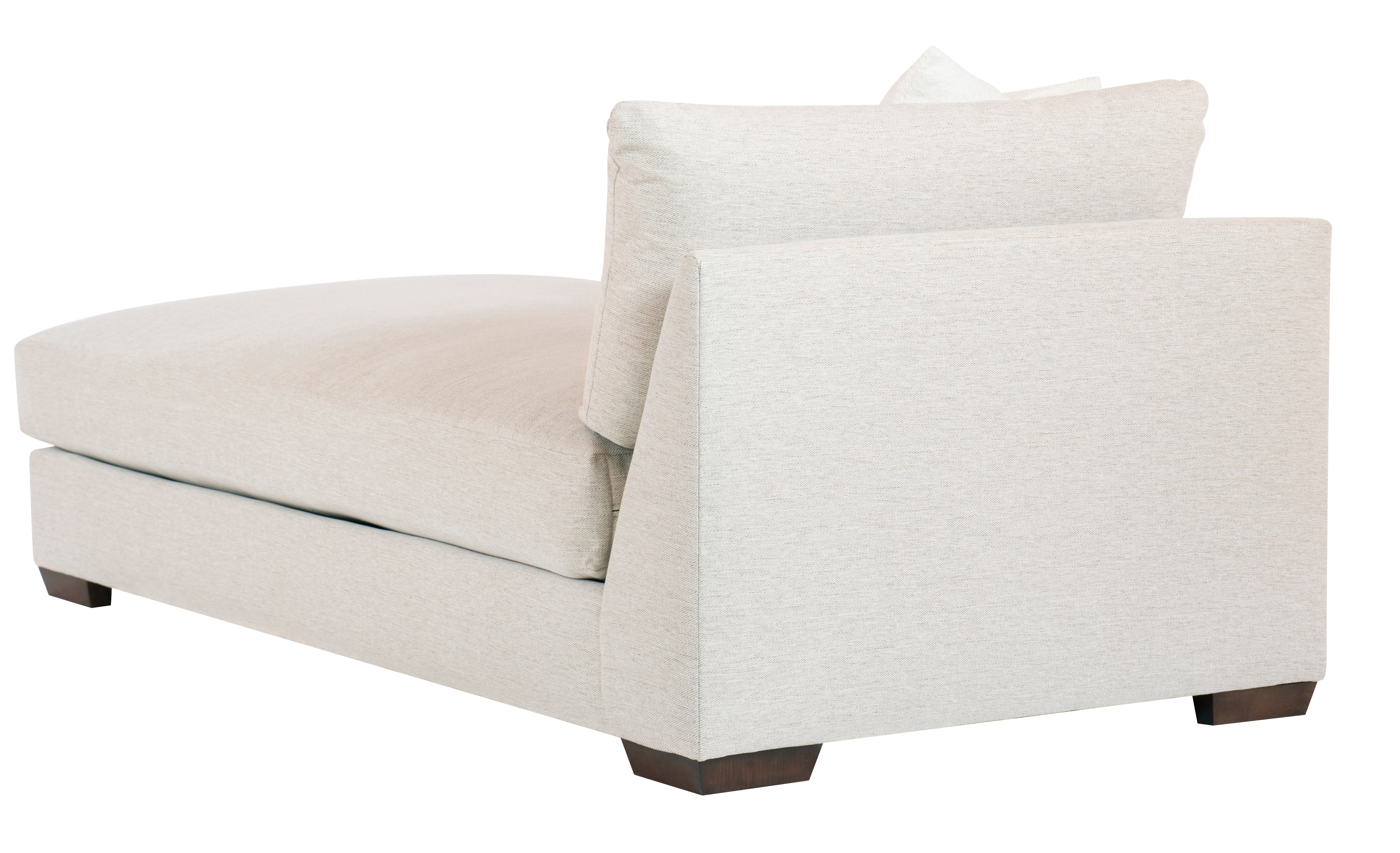 Vistage LAF Chaise in Maple Solids - Hickory Chair