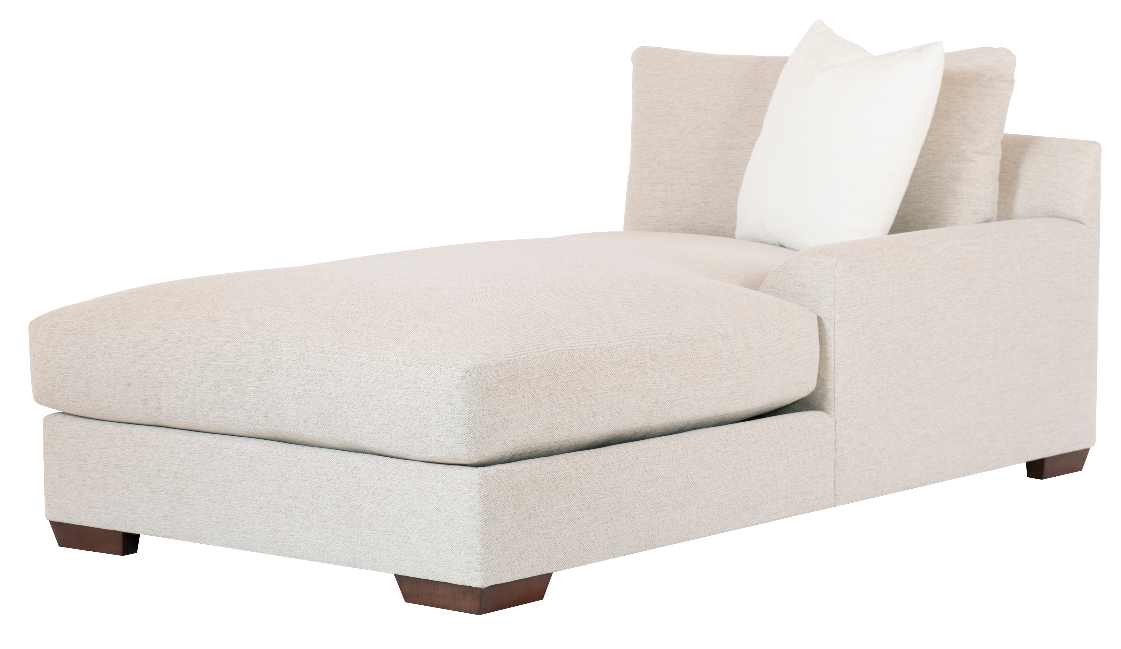 Vistage RAF Chaise in Maple Solids - Hickory Chair