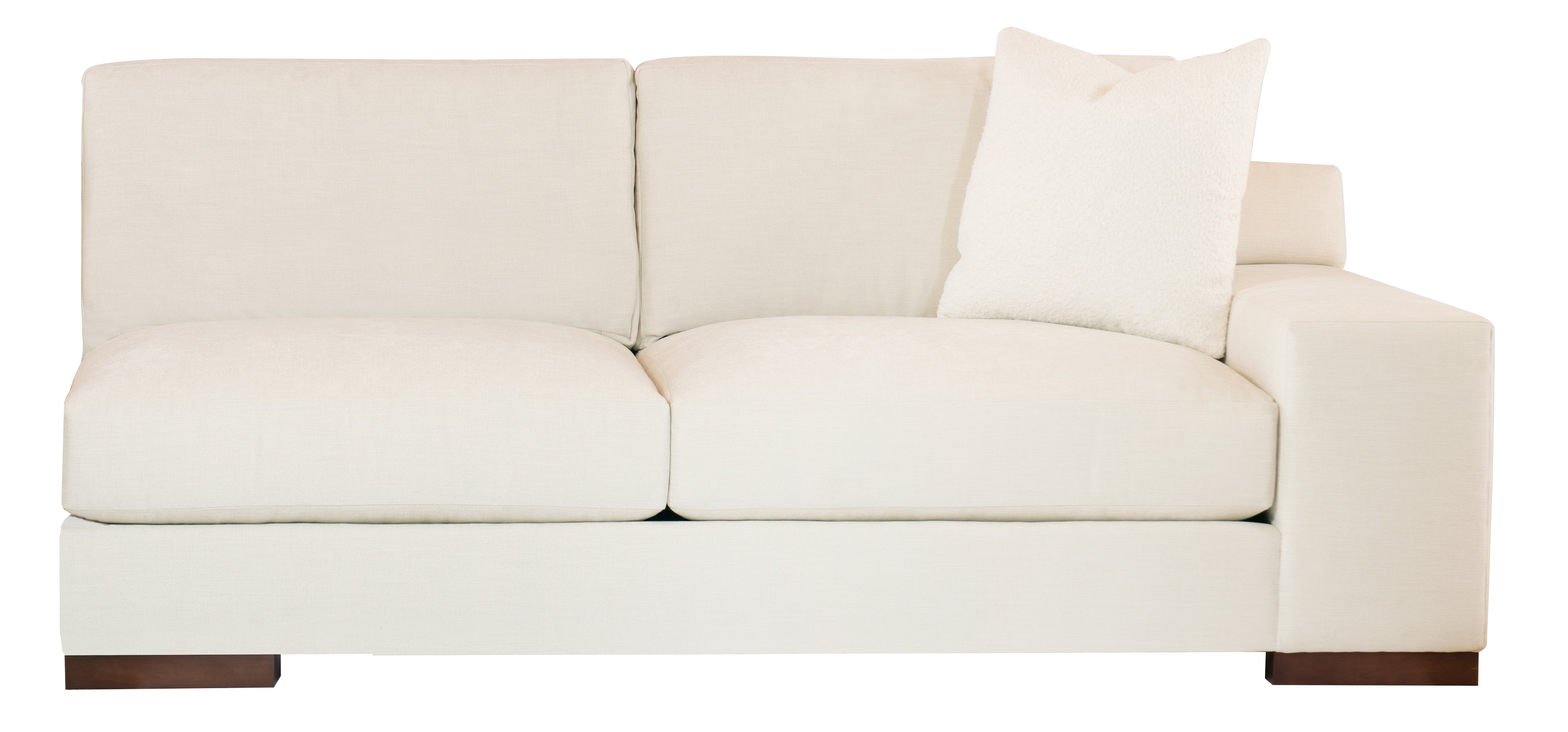 Vistage Right Arm Facing Love Seat in Maple Solids - Hickory Chair