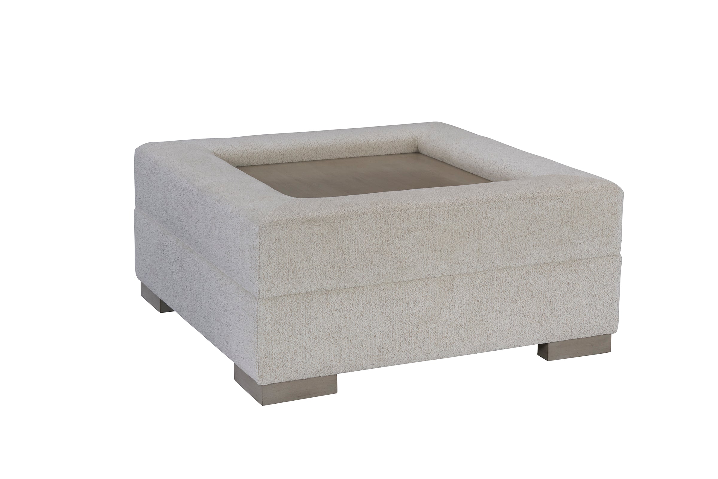 Vistage Wood Top Ottoman/Bumper