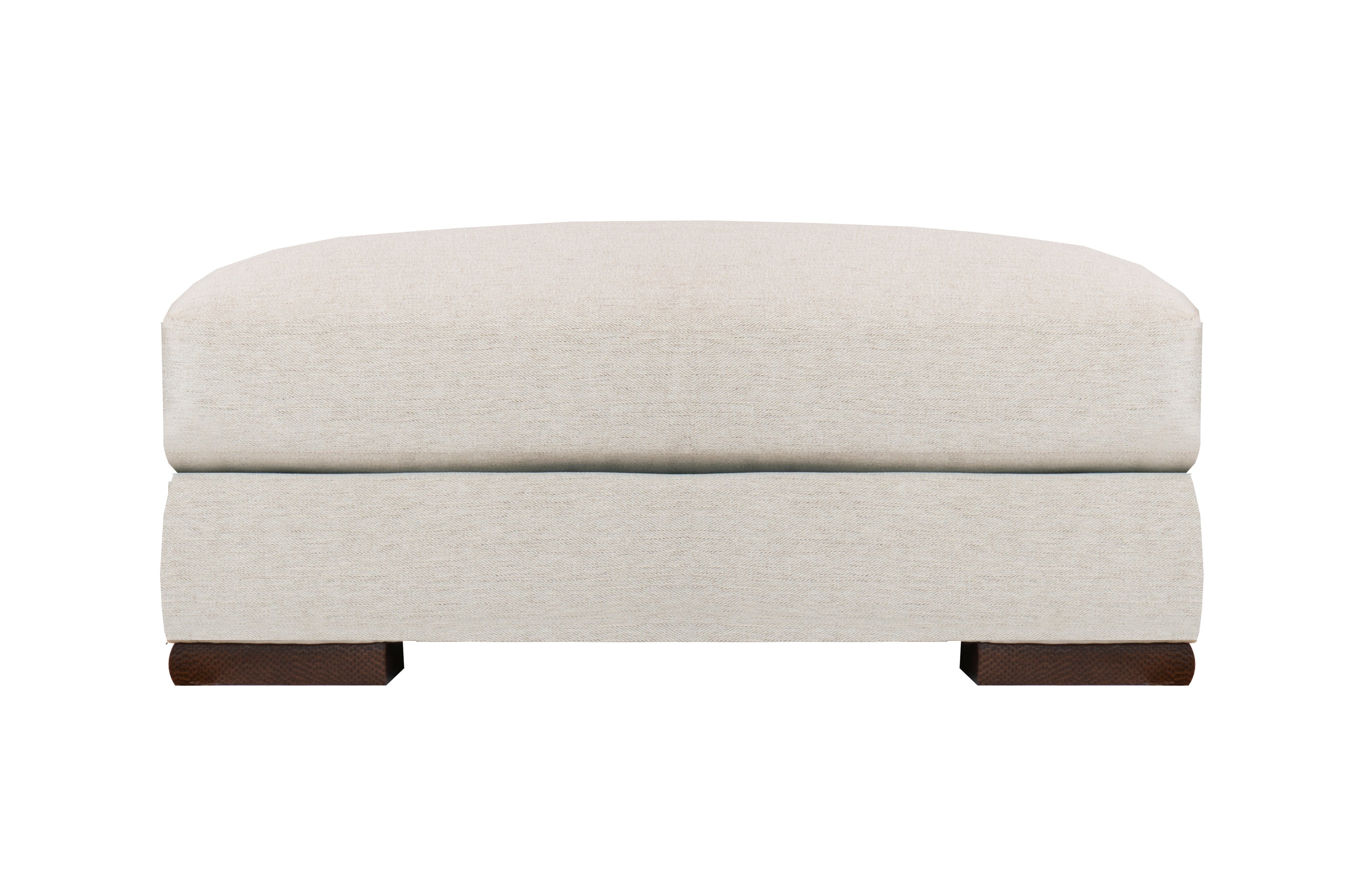 Vistage Backless Chair / Ottoman in Maple Solids - Hickory Chair