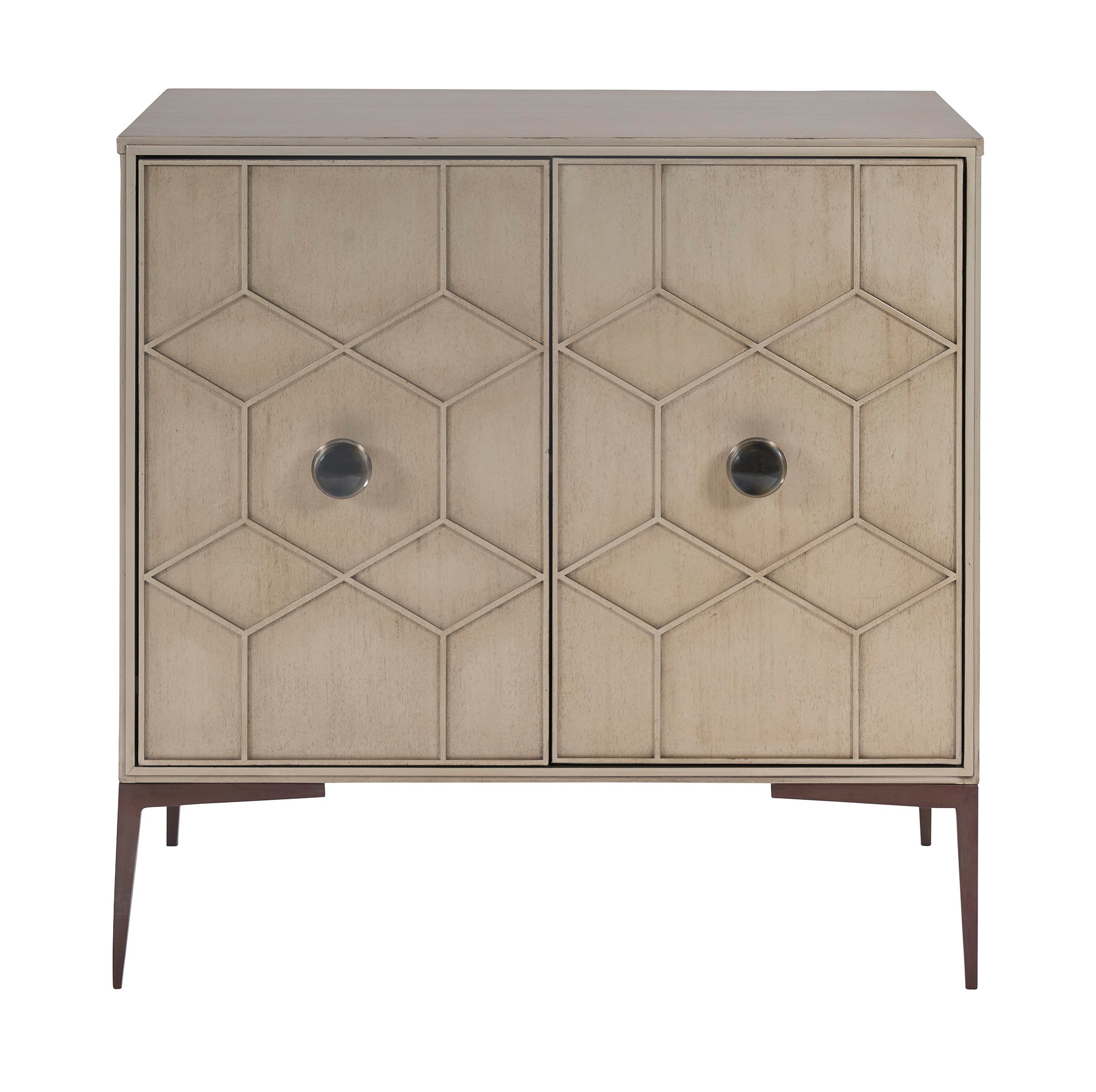 TEXTURES TWO DOOR CREDENZA in Primavera Veneers, Maple Solids - Hickory Chair