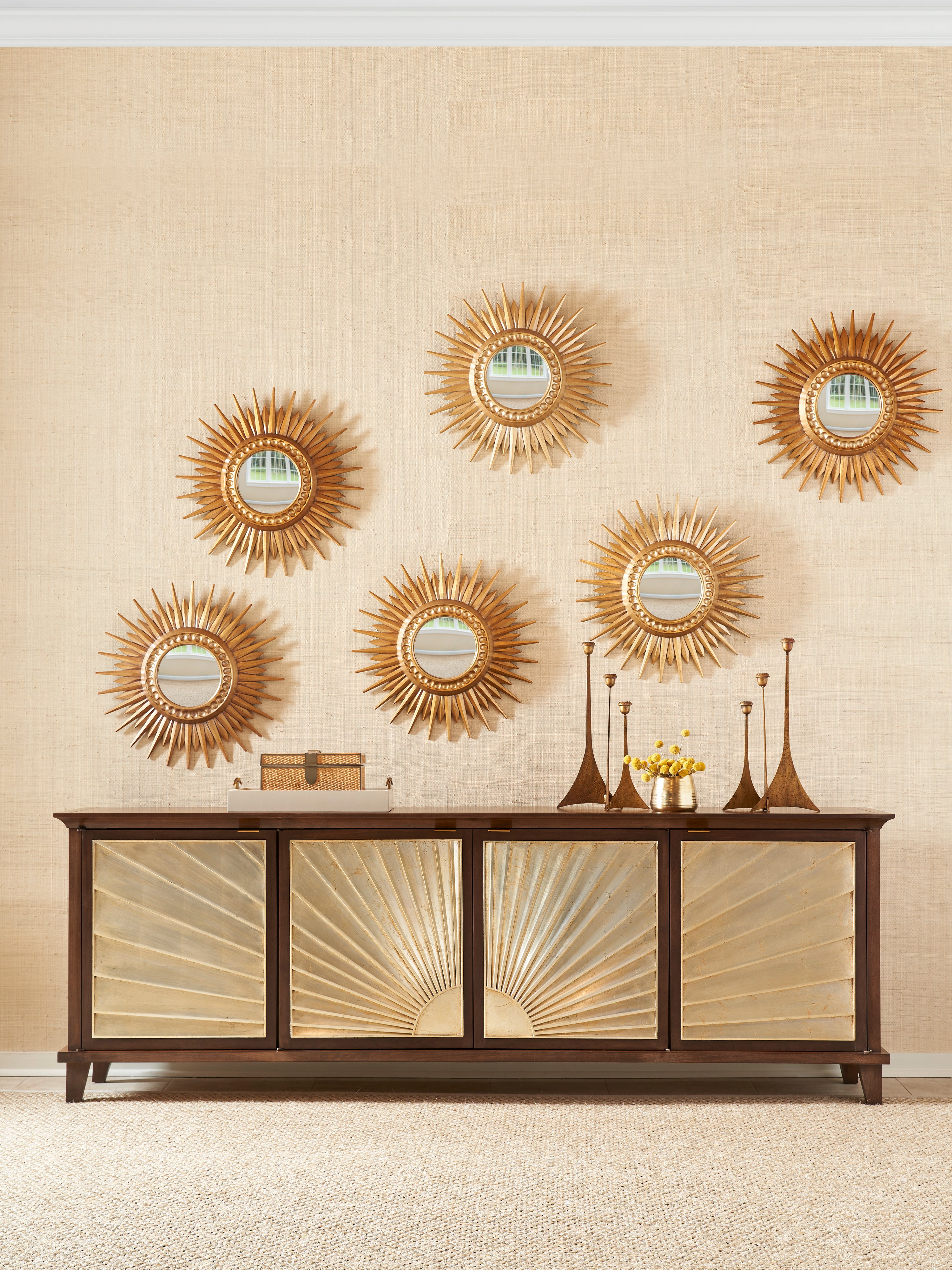 BRANDYWINE 4 DOOR CREDENZA