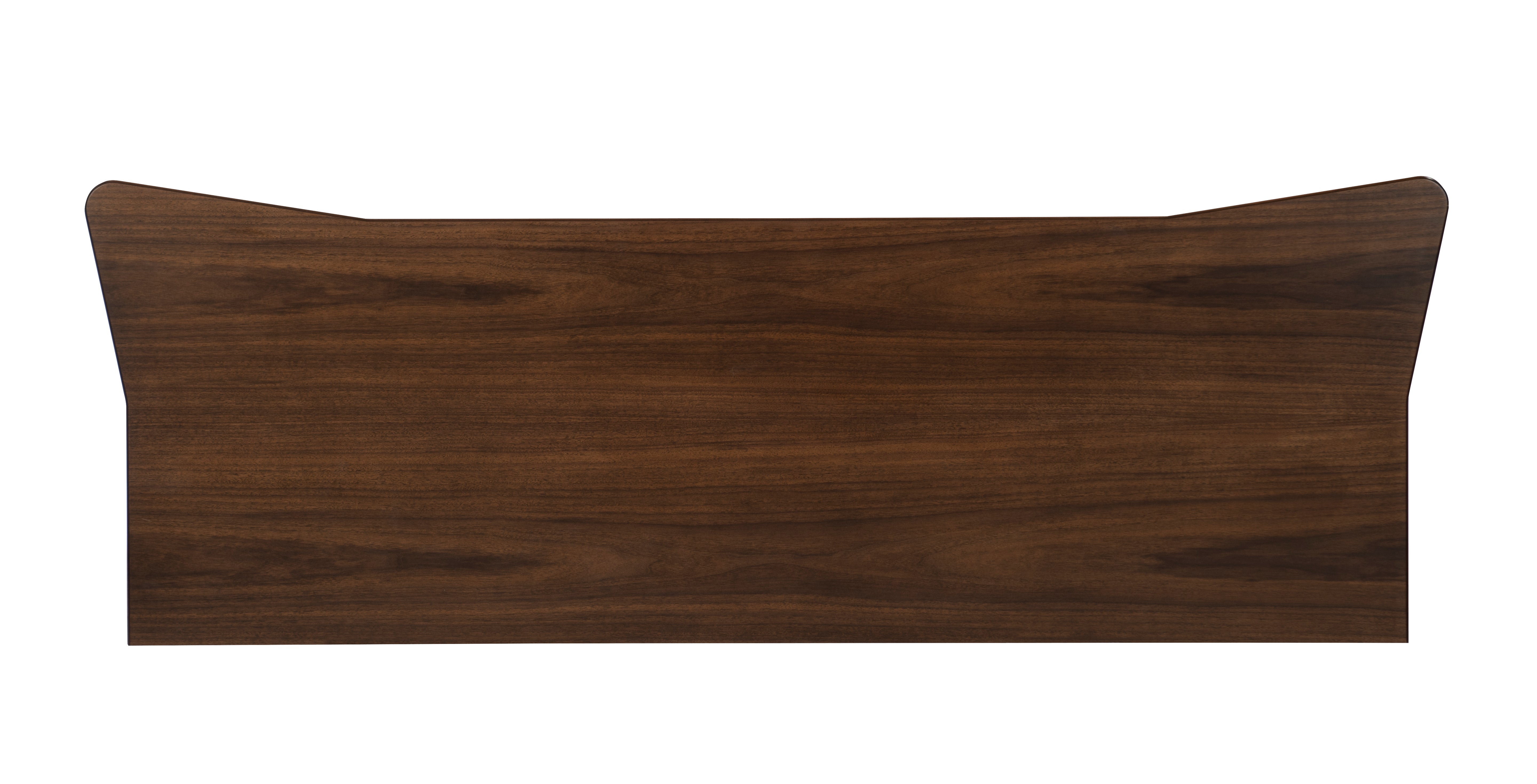 EVALINA DESK in Walnut Veneers, Walnut Solids - Hickory Chair