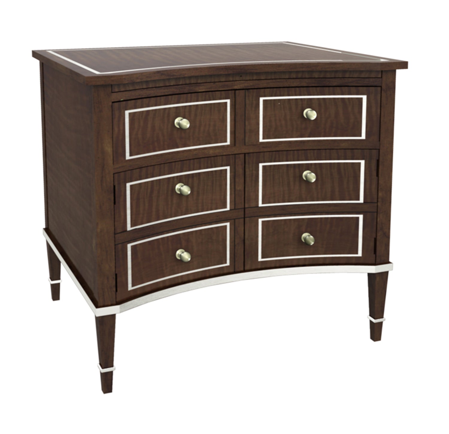 LANCASTER SIDE TABLE / NIGHTSTAND in Maple Veneers, Maple Solids - Hickory Chair