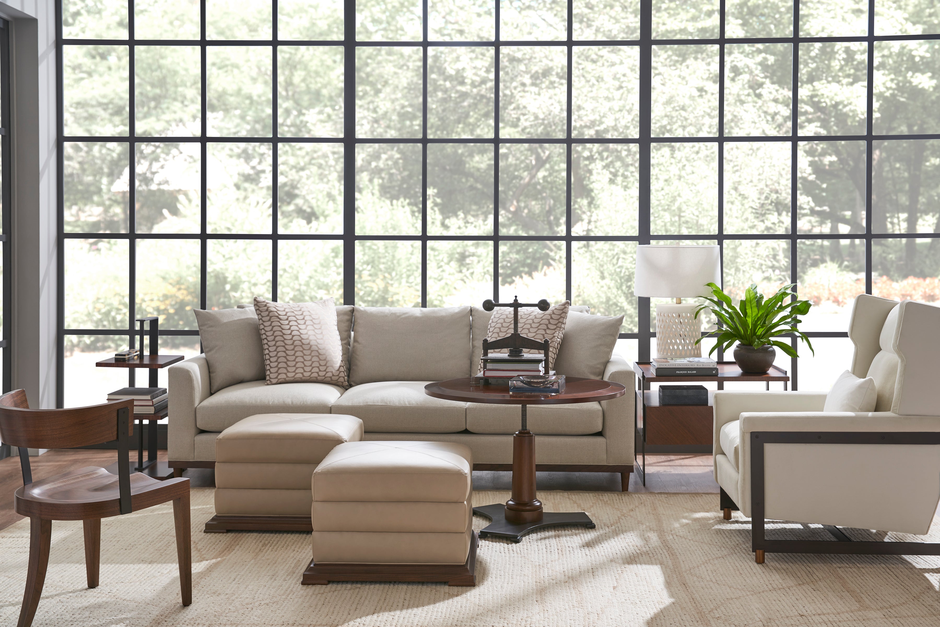 RYDER SOFA in Ash Solids - Hickory Chair