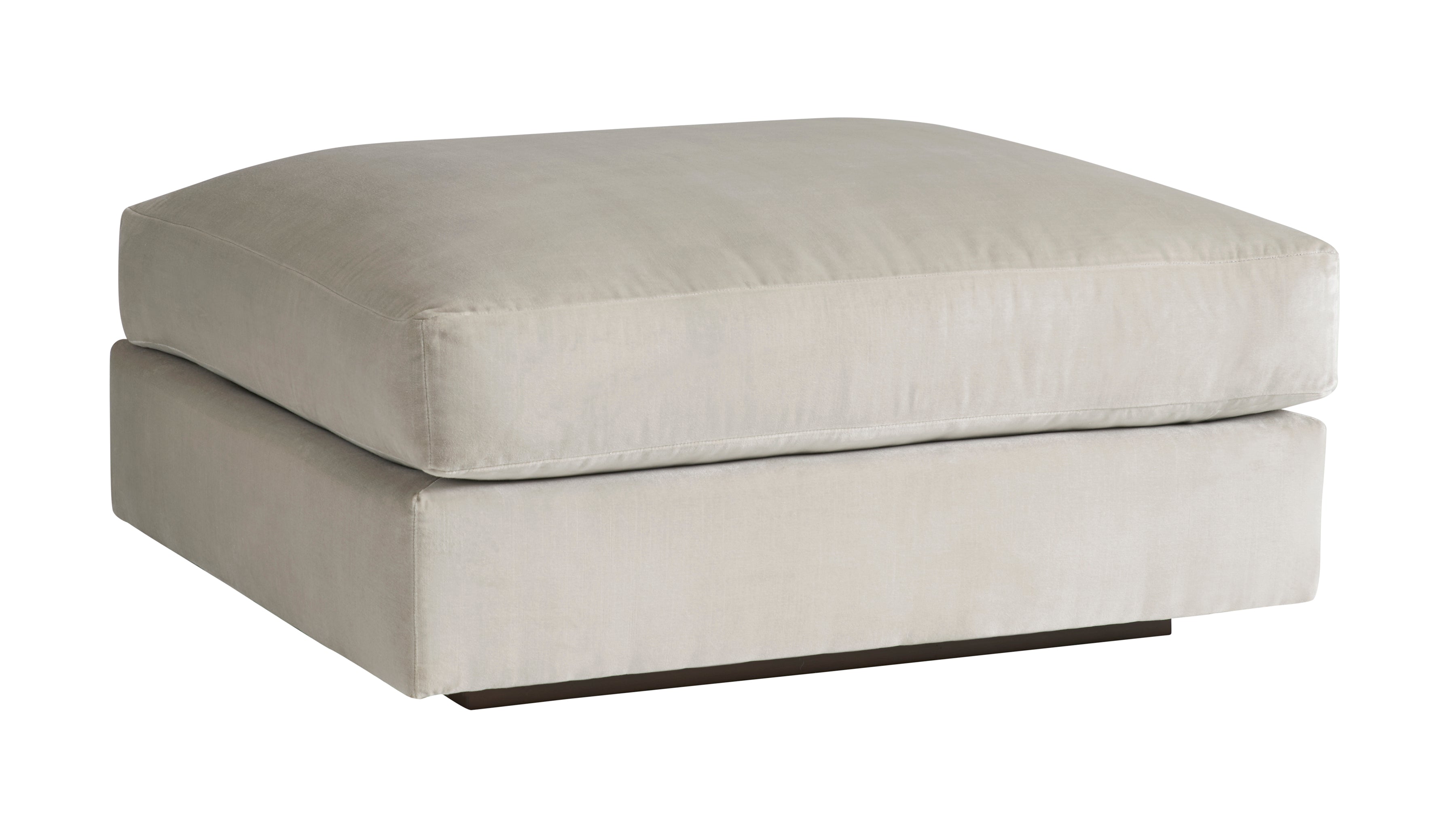Serge Backless Chair / Ottoman – Ottomans by Hickory Chair | Sutter & Vale