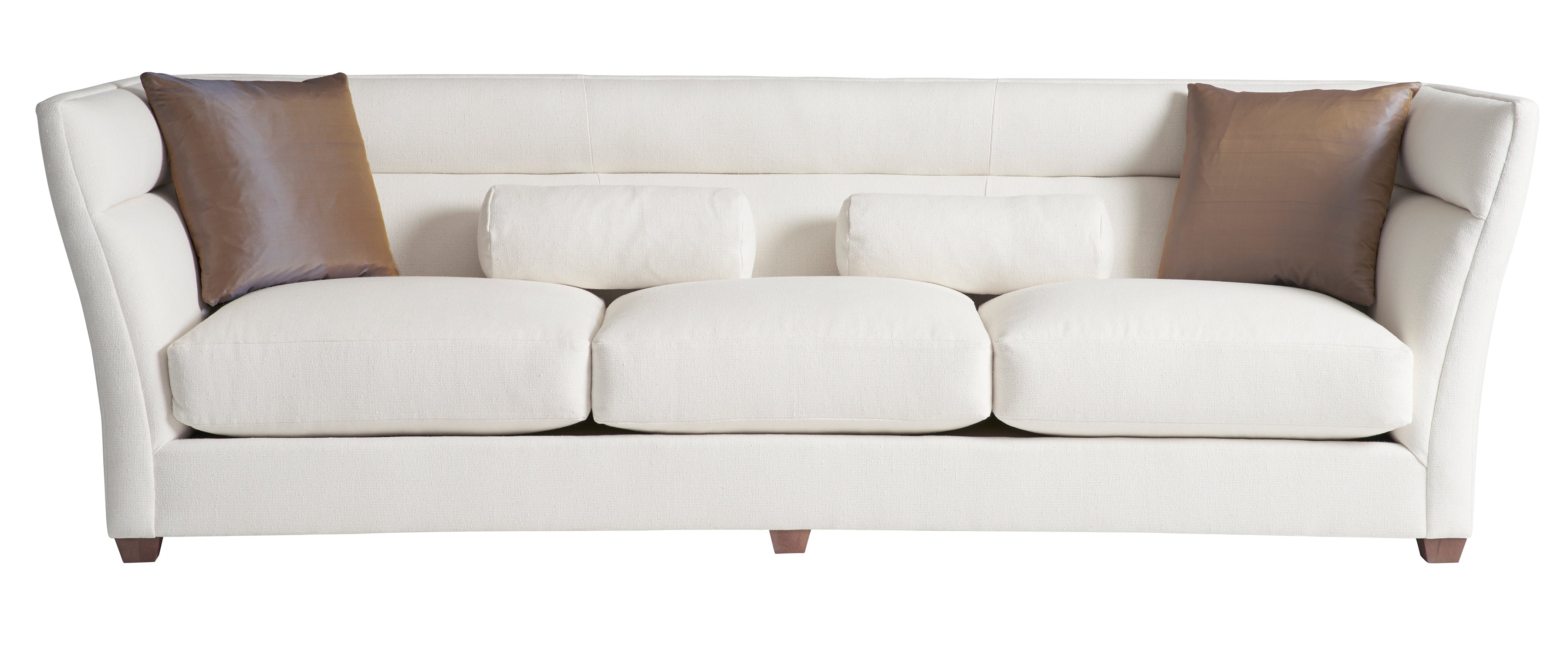 Questa Sofa With Exposed Legs in Maple Solids - Hickory Chair