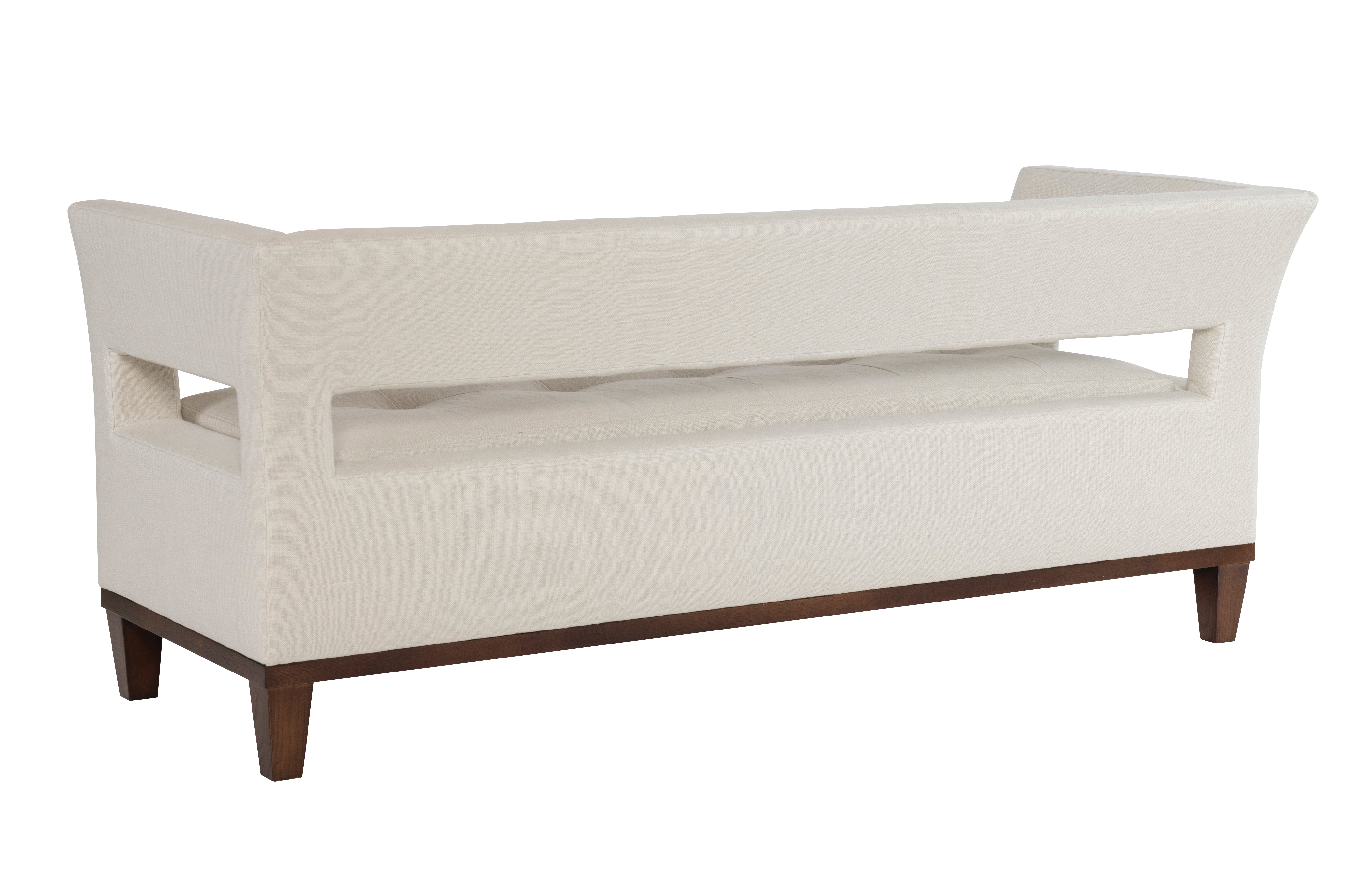 Rowen Settee in Ash Solids - Hickory Chair