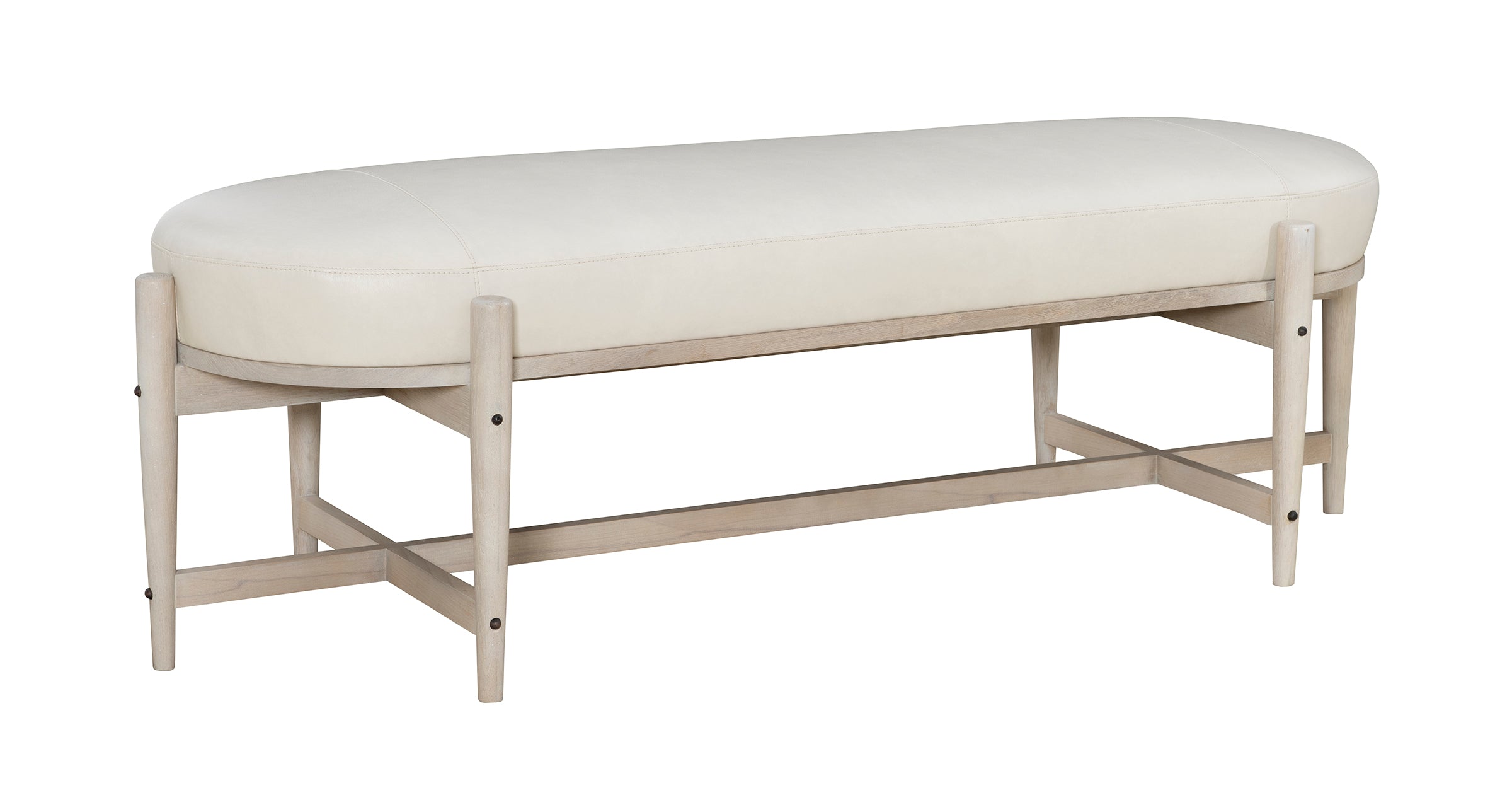 Lucas Bench in Oak Solids - Hickory Chair