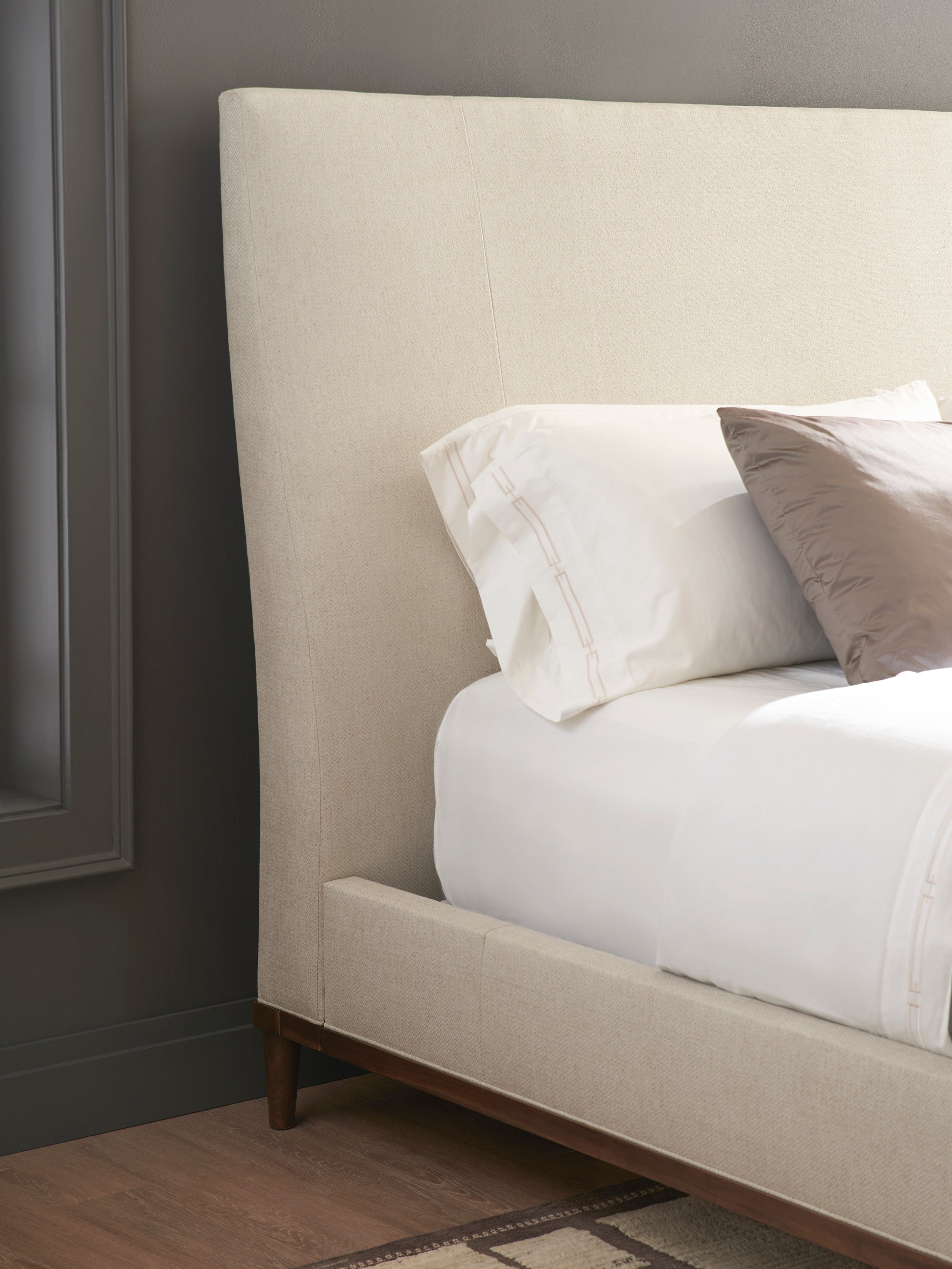 Emile King Bed in Walnut Solids - Hickory Chair