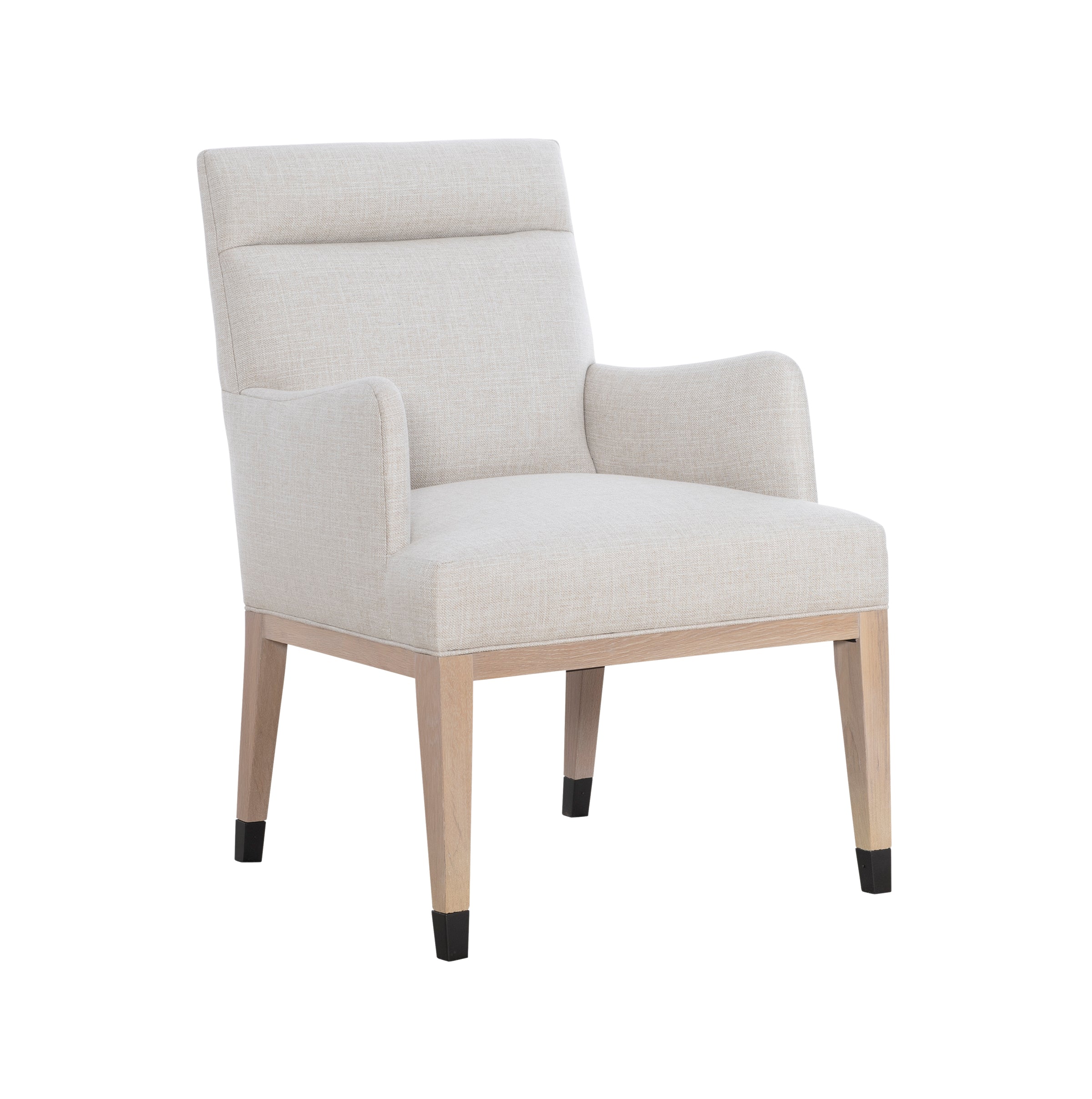 Asher Dining Arm Chair in Oak Solids - Hickory Chair