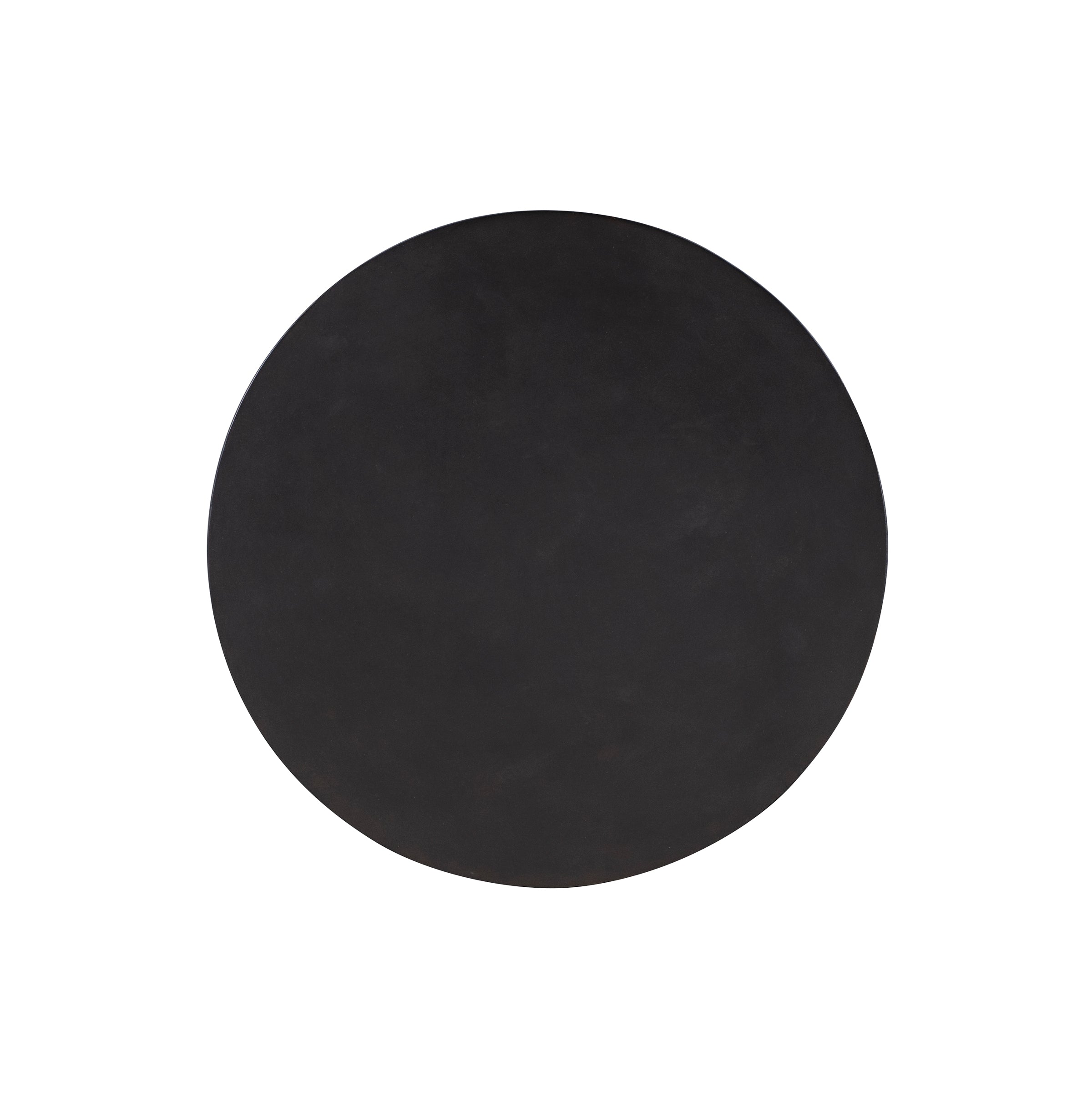 Enzo Spot Table in Oak Veneers, Oak Solids, Metal - Hickory Chair